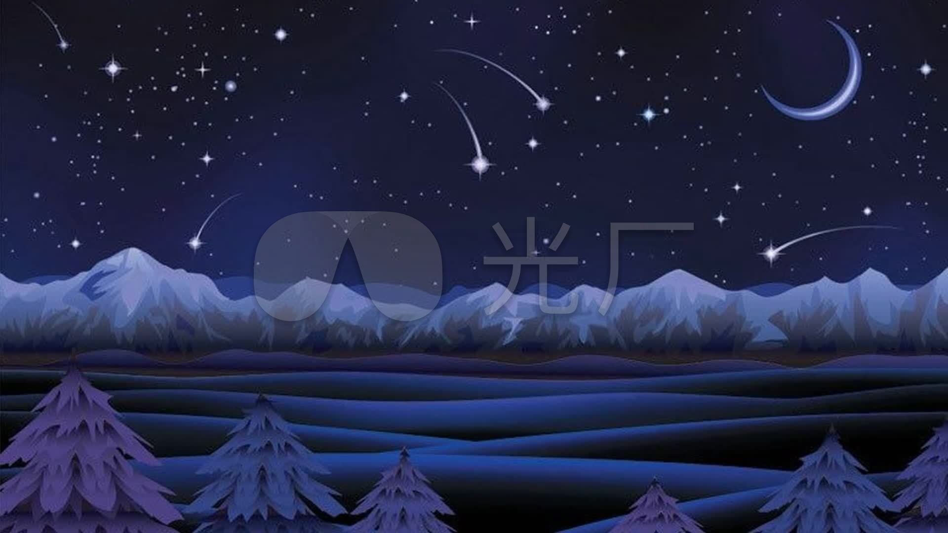 冯志南方的夜董卿版led背景视频