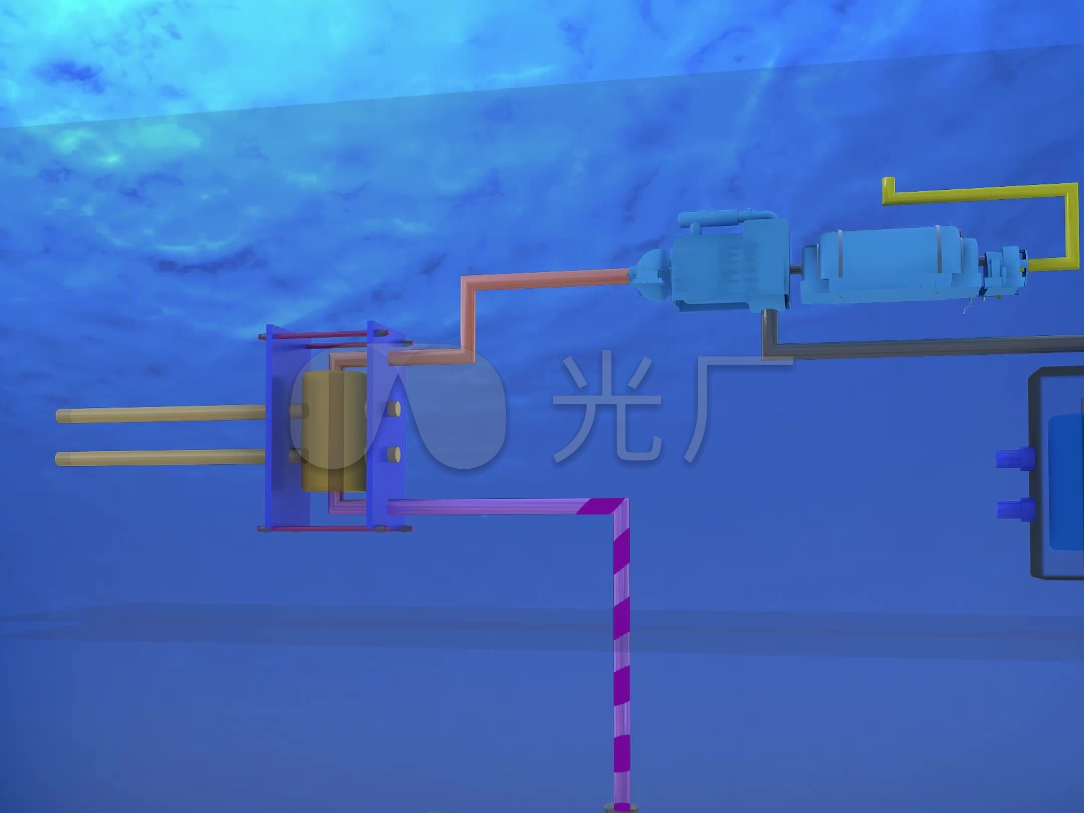 温差能发电原理_2160x1620_高清视频素材下载(编号:3038577)_影视包装