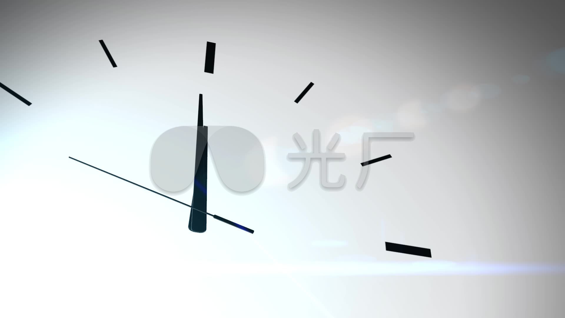 20秒倒计时零点钟表指针节日庆典时间视频