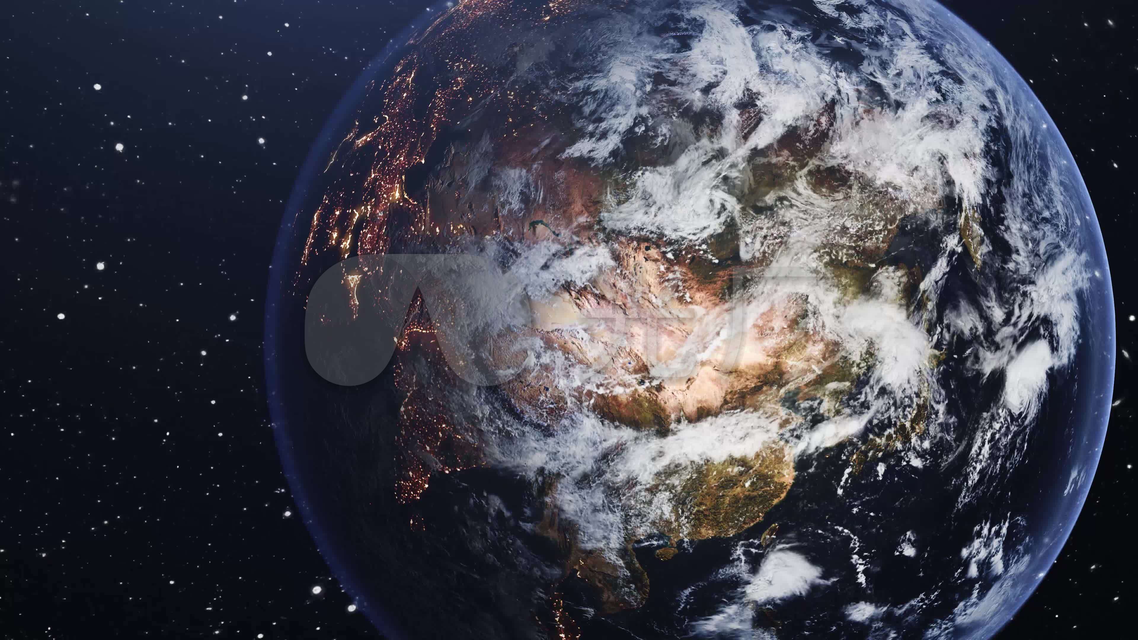 4k地球宇宙星空_ae模板下载(编号:3051918)_ae模板_vj