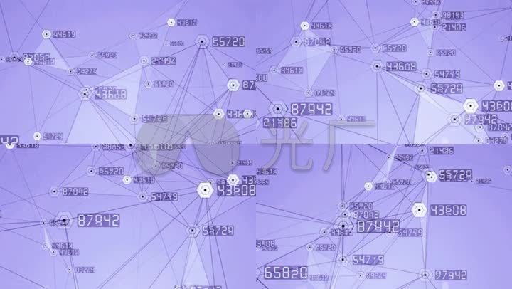 5g信号发射信息传递数字信息流科技背景图片