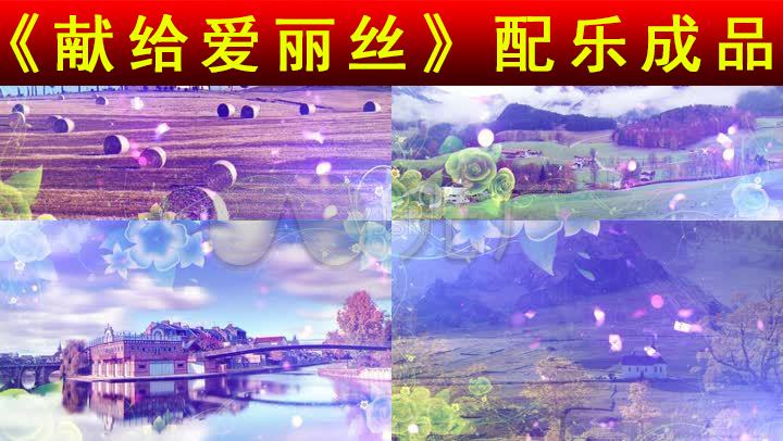 乐曲献给爱丽丝背景