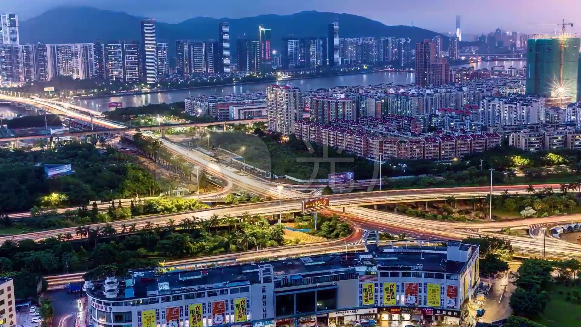 珠海城市宣传片航拍延时实拍视频素材_1920x1080_高清
