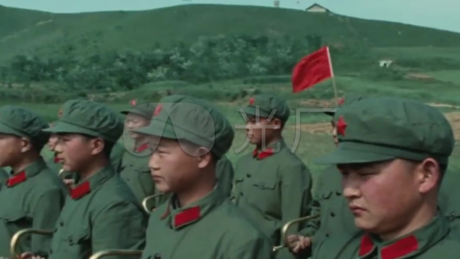 上世纪60年代解放军训练_1920x1080_高清视频素材下载