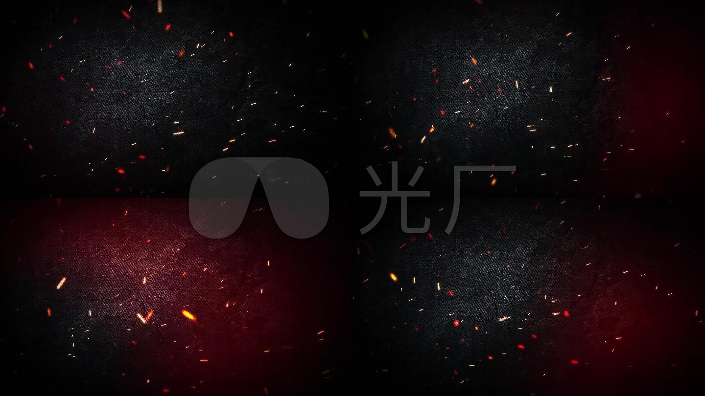 大气震撼英雄黎明粒子背景霸气