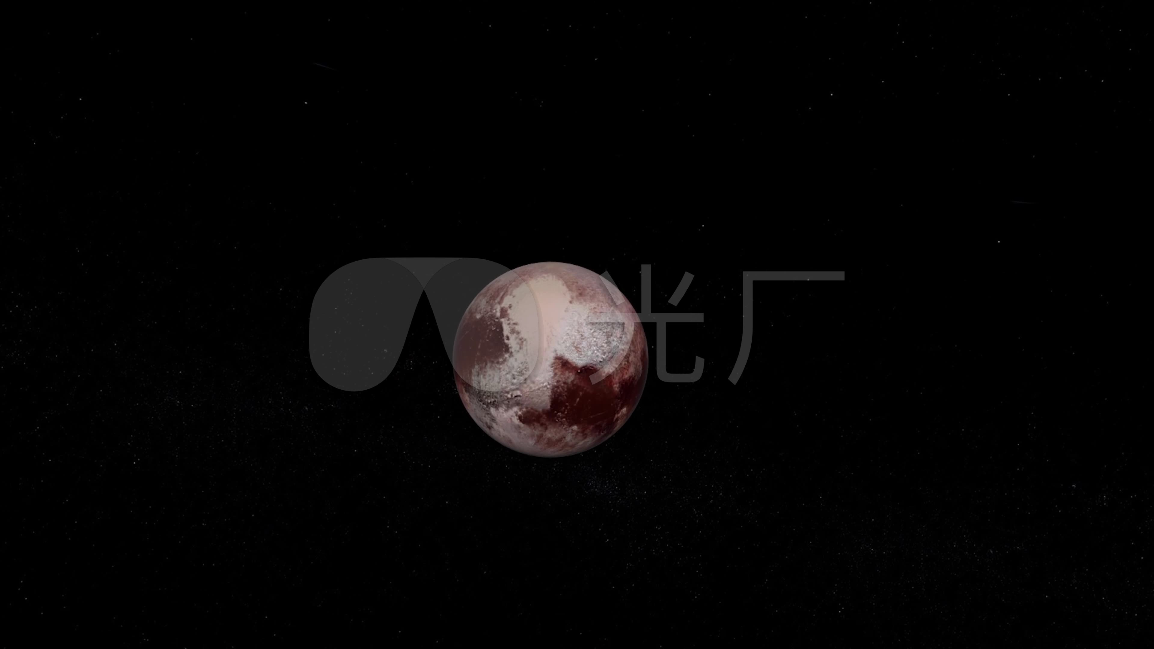 星球运动冥王星_3840x2160_高清视频素材下载(编号:)