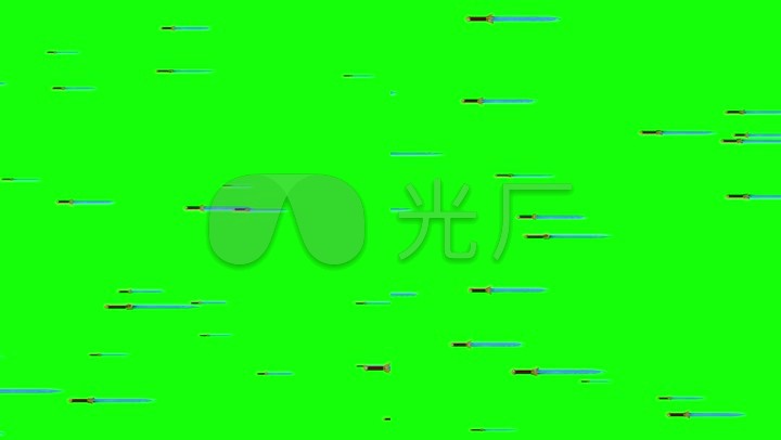 飞剑特效素材(无运动模糊)