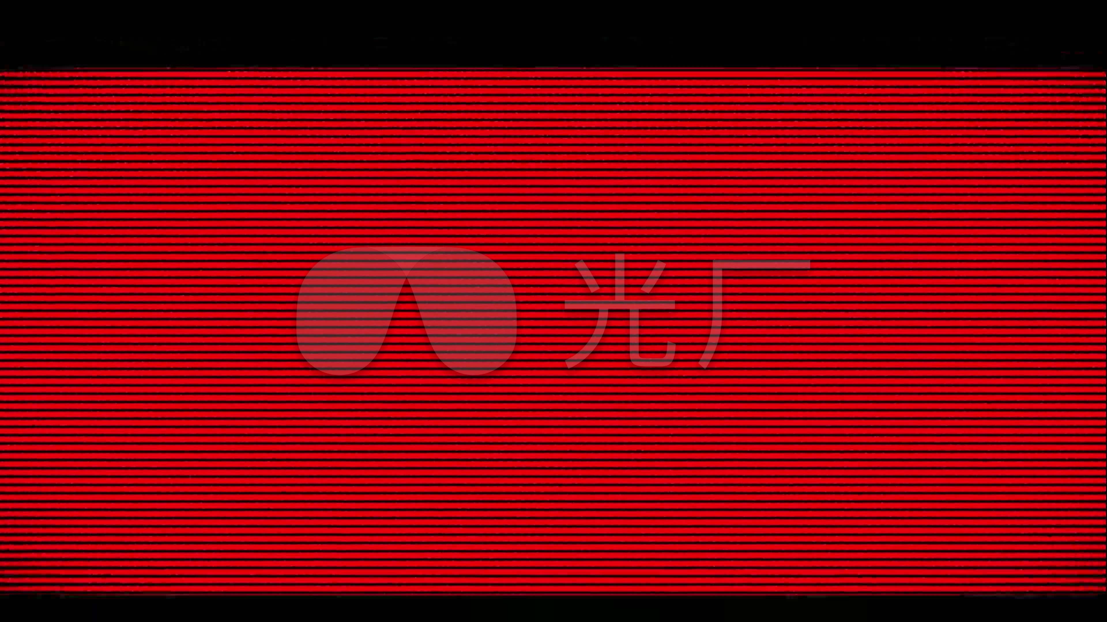 4k动感红黑搭配国潮背景视频