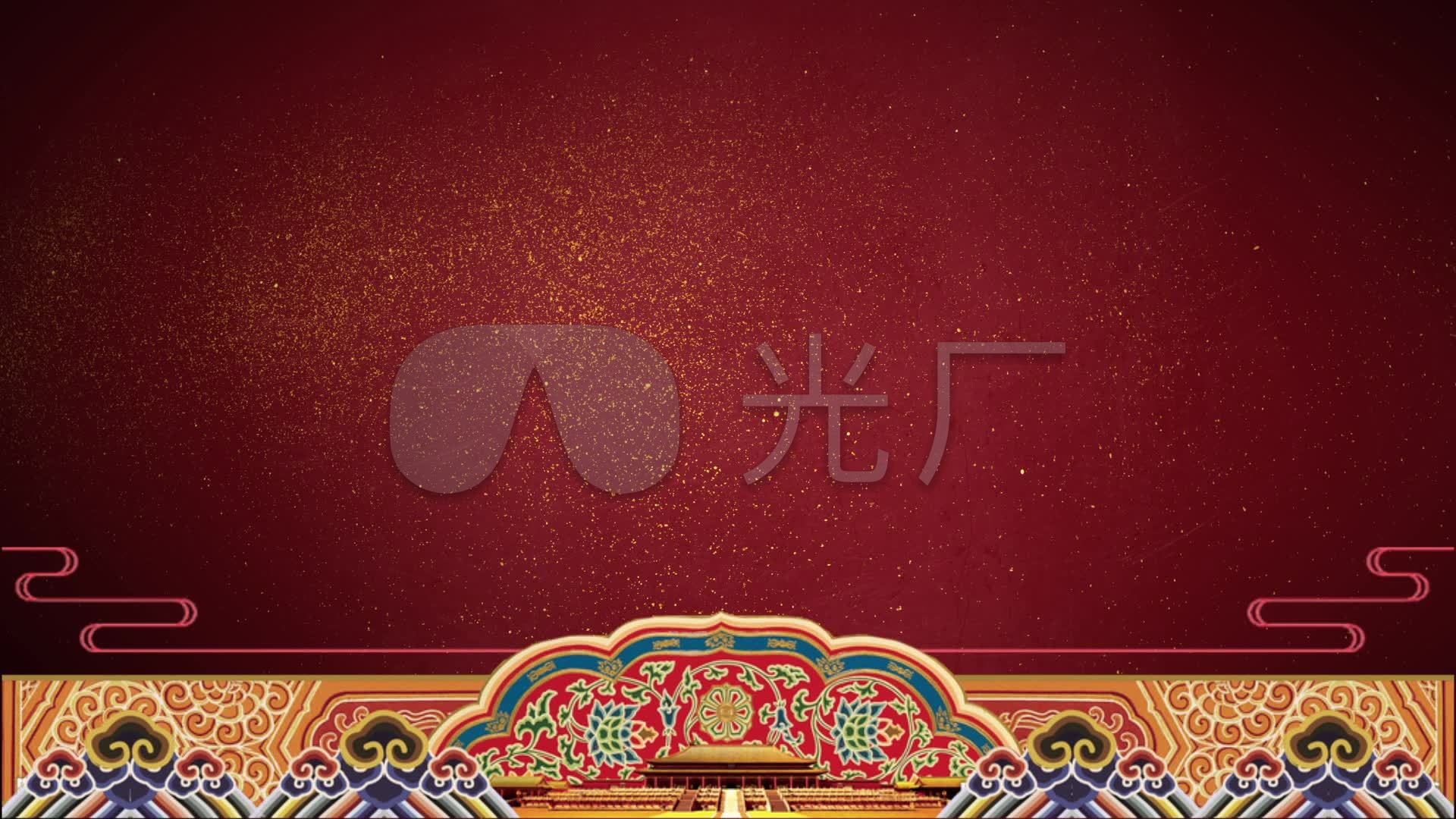 京剧戏曲复古纹饰主题背景宫廷背景清宫剧