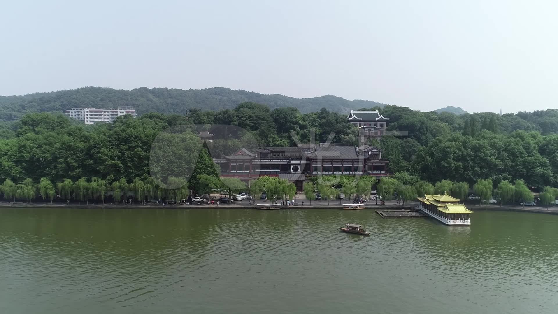 浙江杭州西湖楼外楼_1920x1080_高清视频素材下载(:)