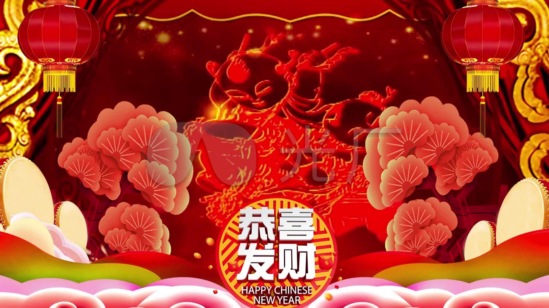 刘德华歌曲恭喜发财配乐_1920x1080_高清视频素材下载(编号:3109777)