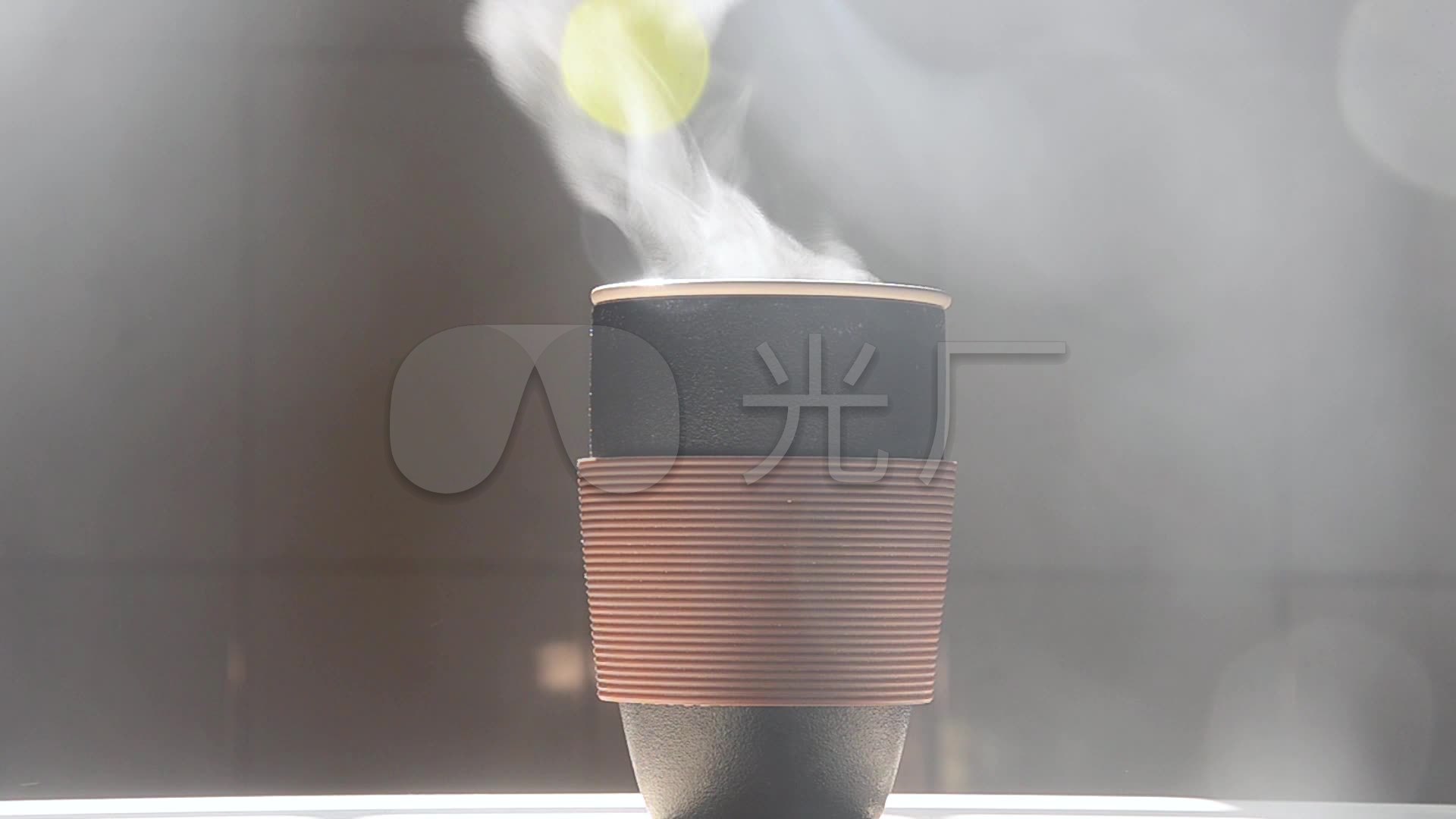 原创一杯热气腾腾热茶