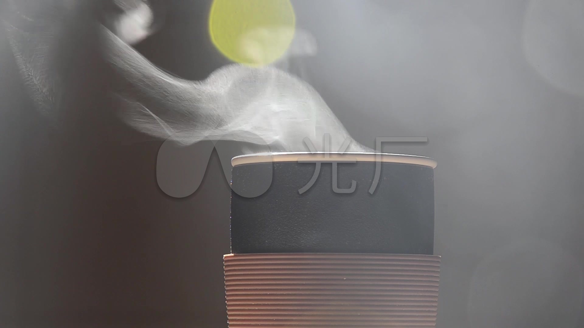原创一杯热气腾腾热茶