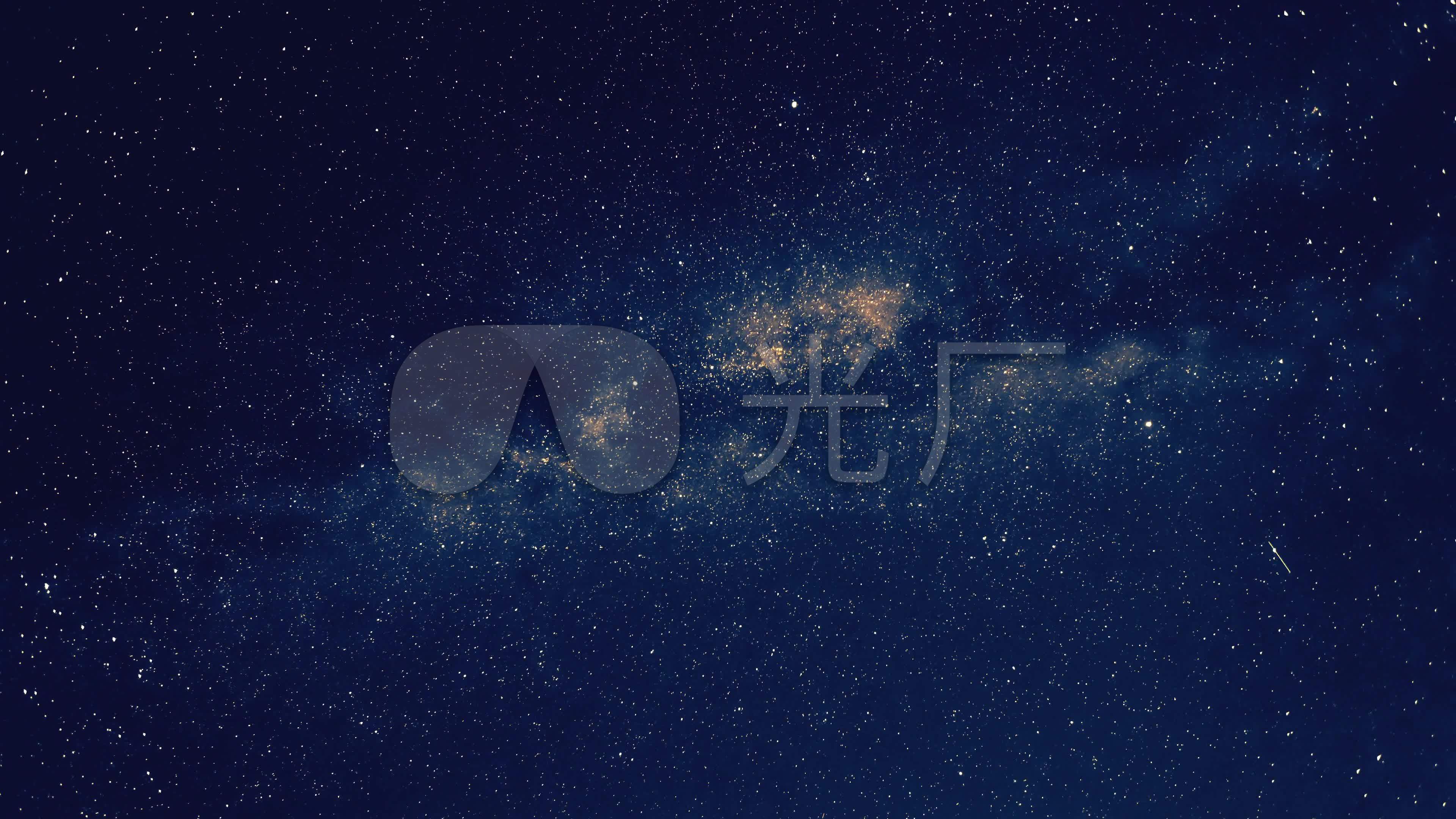 仰望星空梦幻星辰唯美星空_3840x2160_高清视频素材