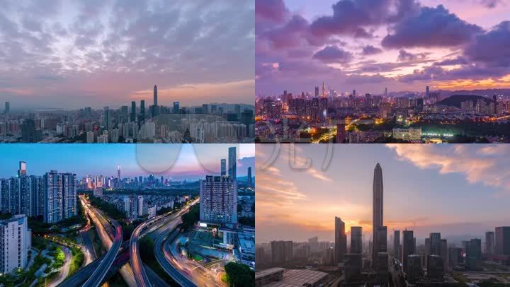 深圳市航拍视频素材(4k高清)