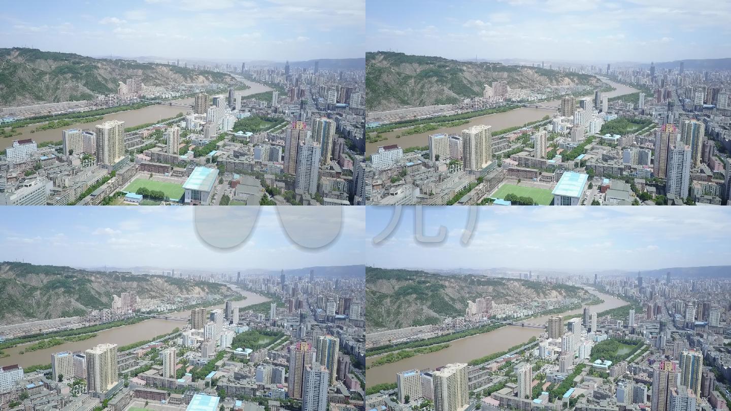 黄河城市全景
