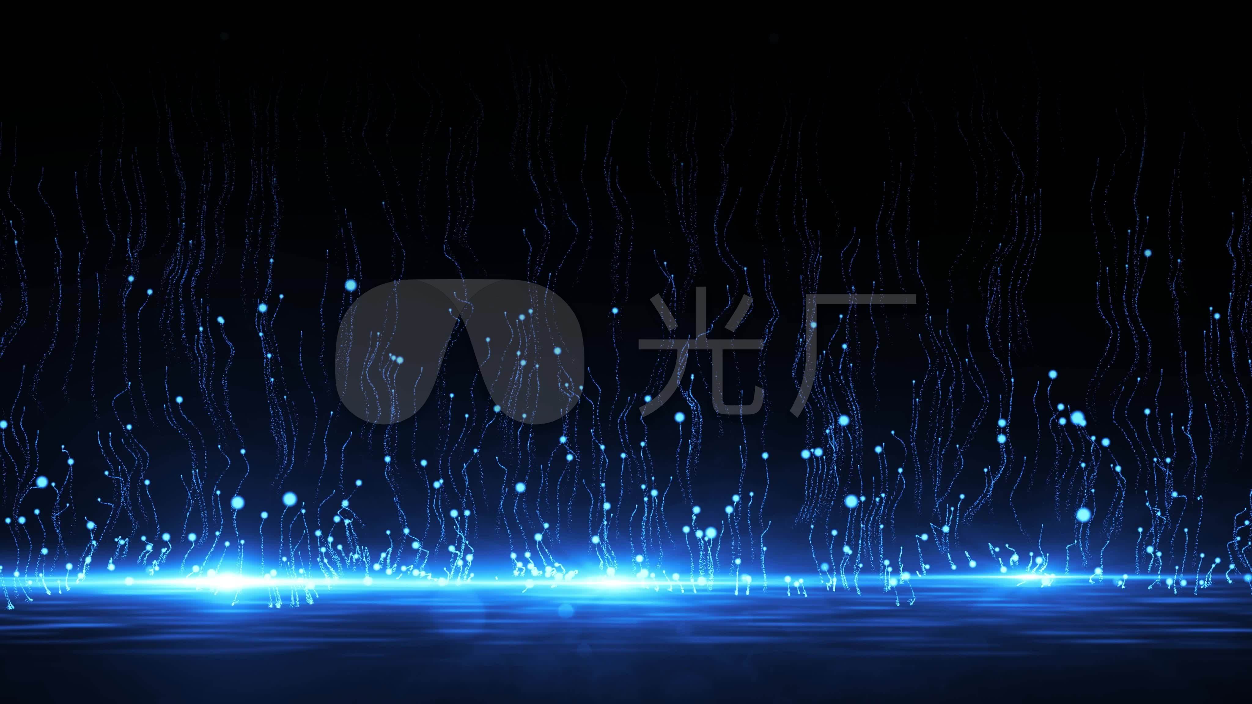 【4k原创】唯美粒子背景素材