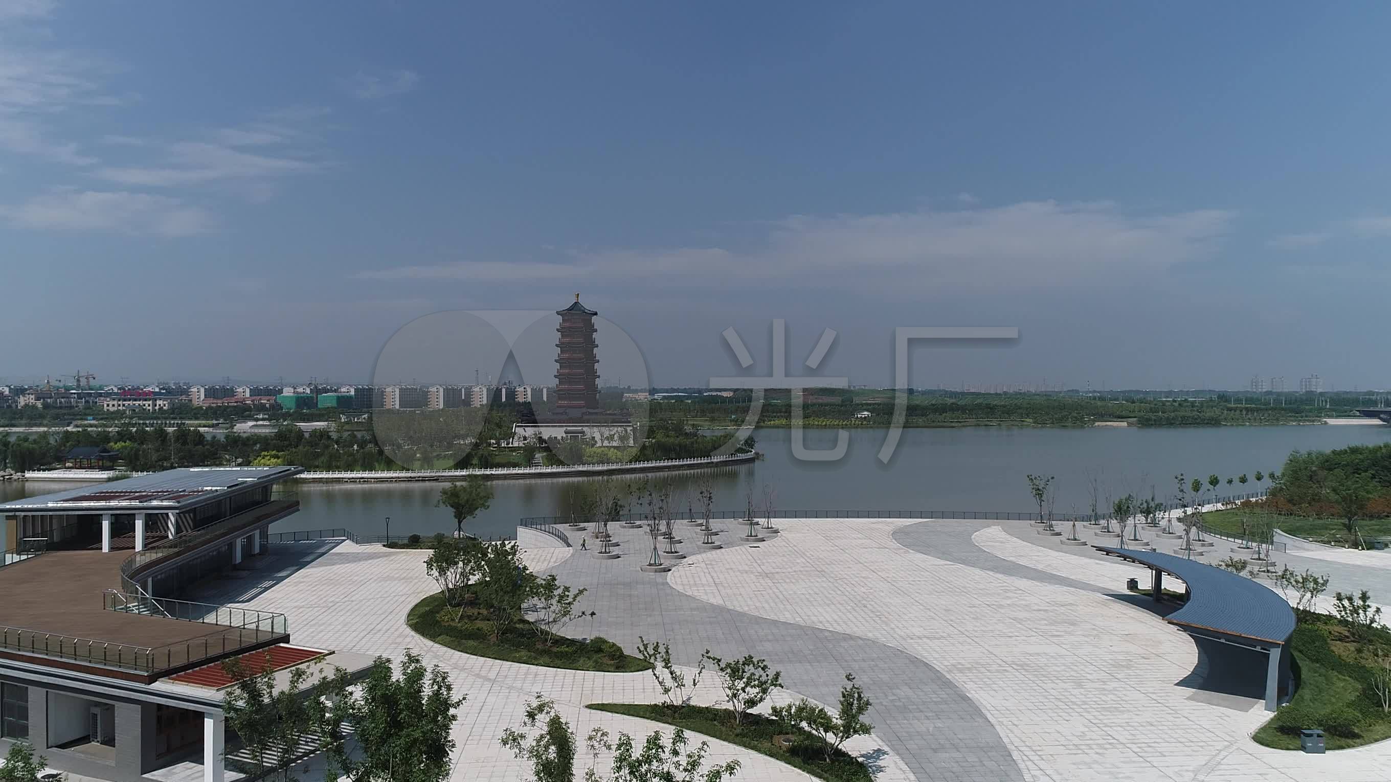 孝妇河湿地公园02_2720x1530_高清视频素材下载(编号