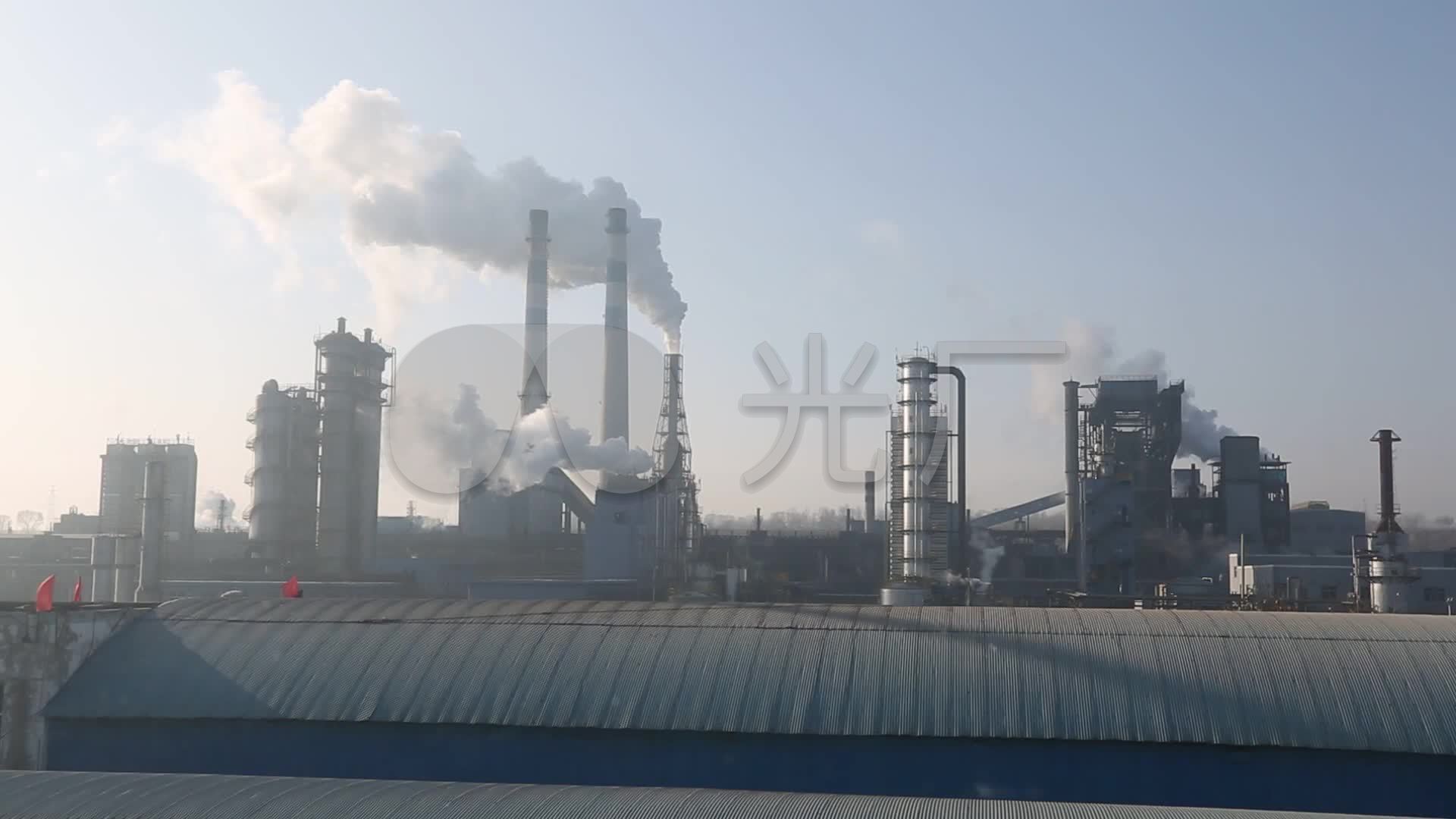 焦化厂厂区烟囱