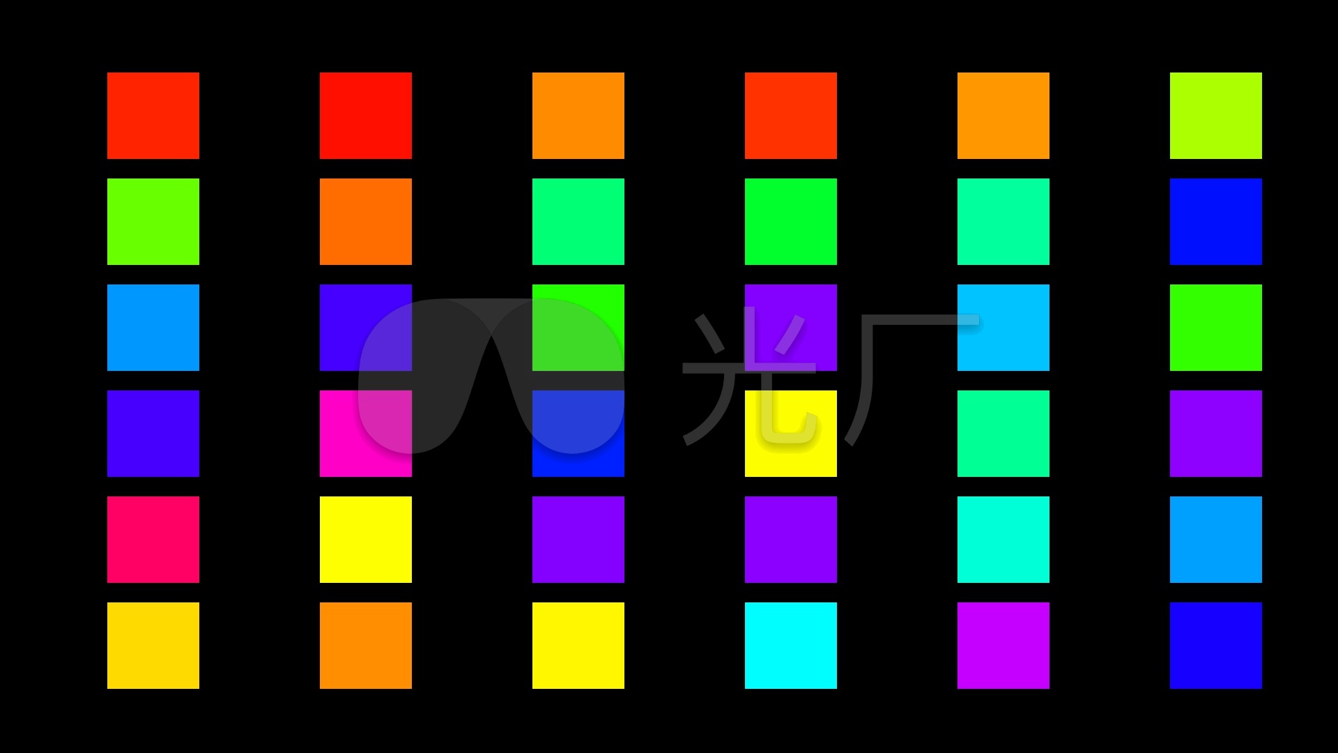 动感色块led背景视频带通道_1920x1080_高清视频素材