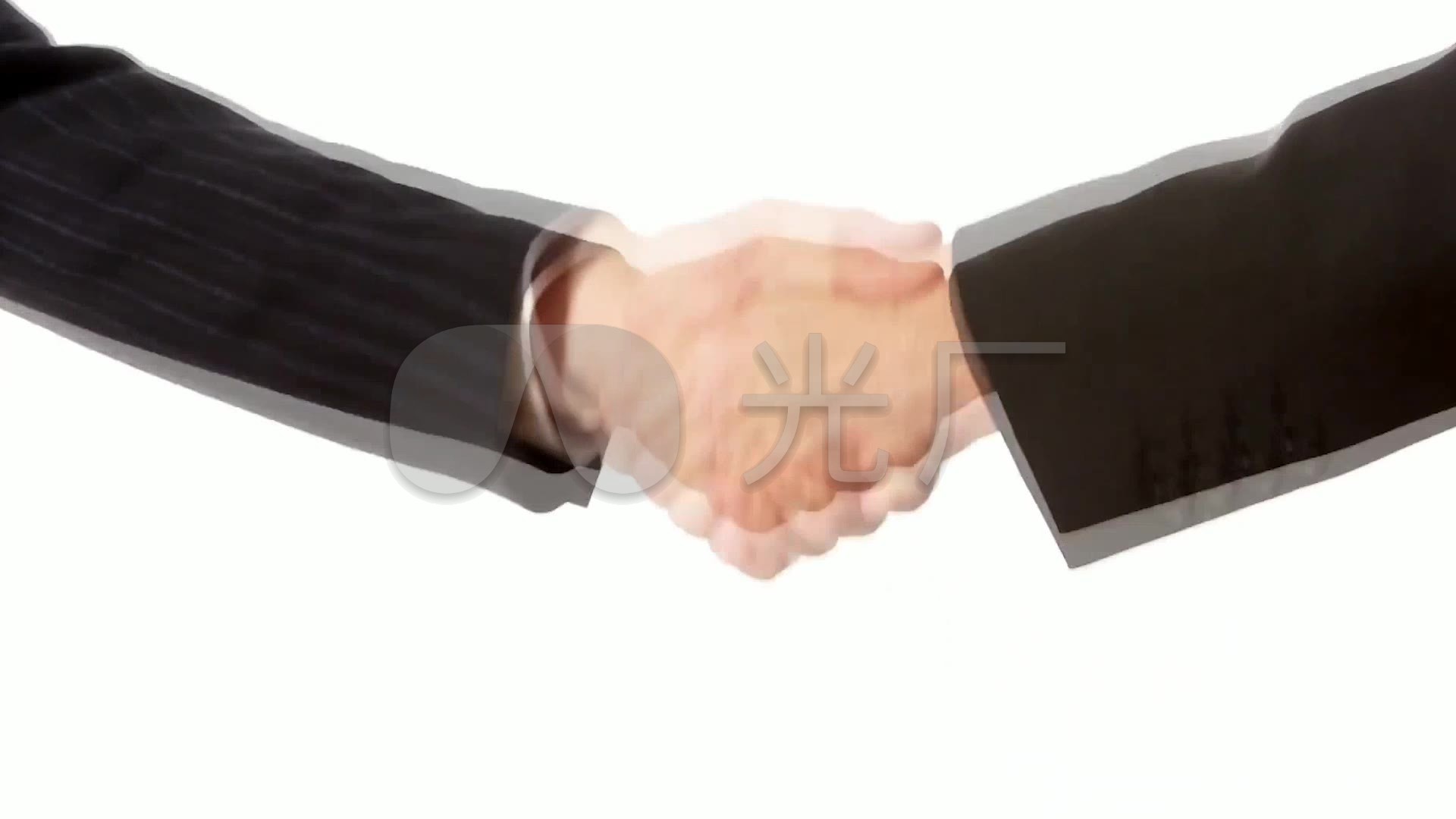 多种商务办公合作握手