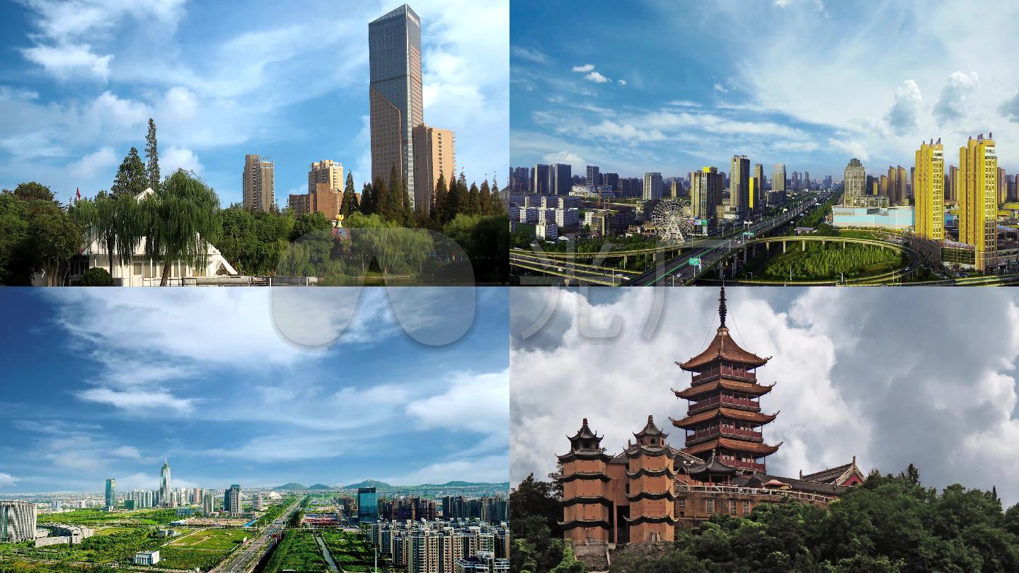 超清南通城市宣传片视频素材