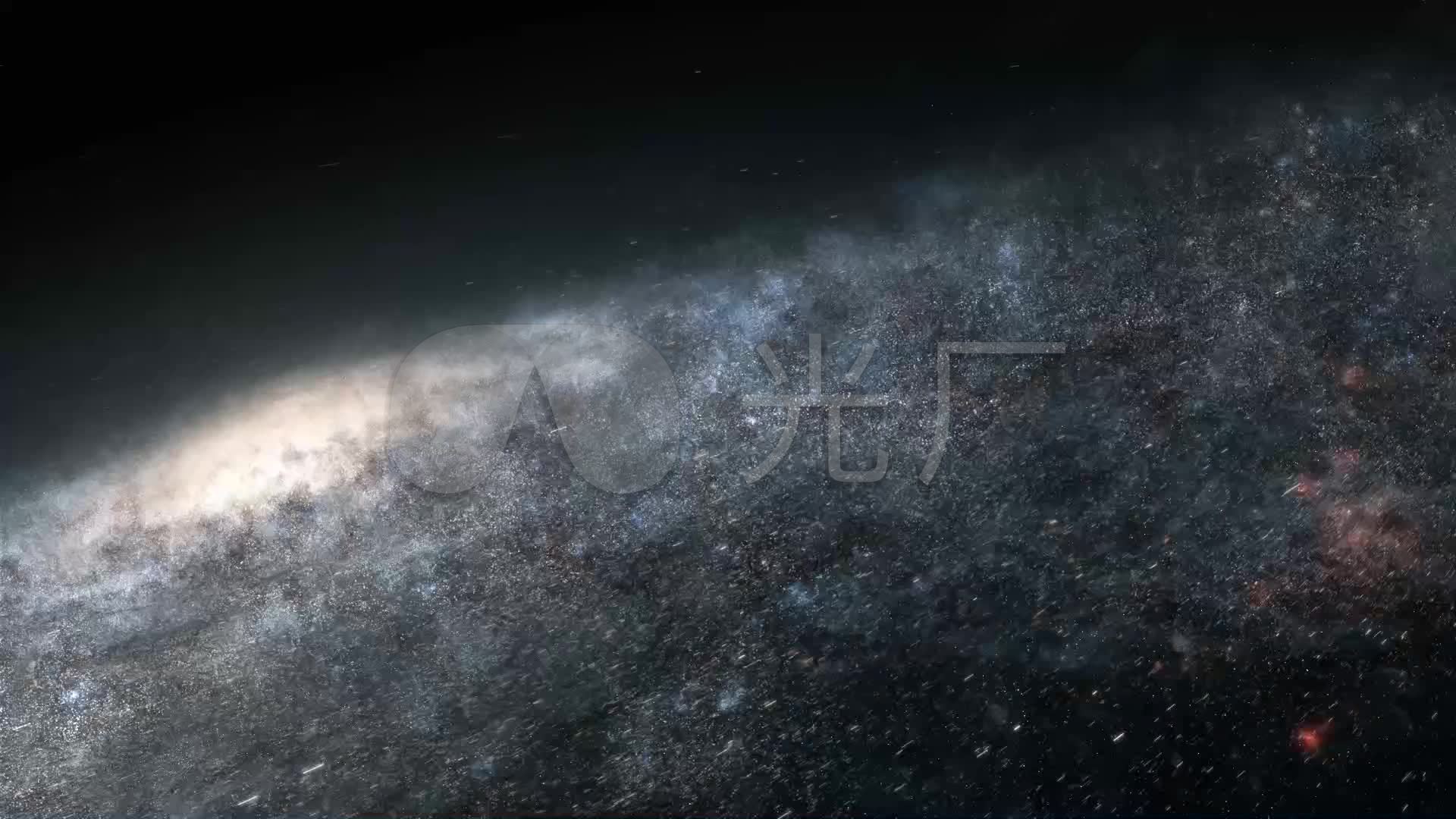1920*1080太空,1920*1080你的名字 浩瀚宇宙太空灿烂星河太空粒子包装视频_1920x1080