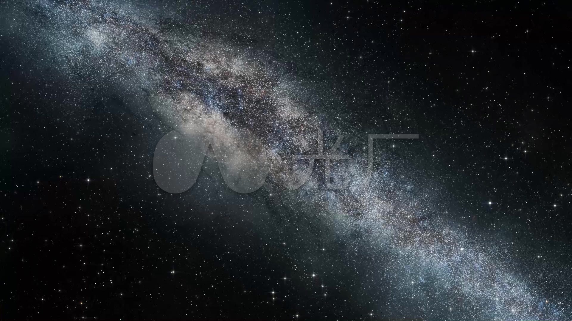 浩瀚宇宙太空灿烂星河太空粒子包装视频_1920x1080