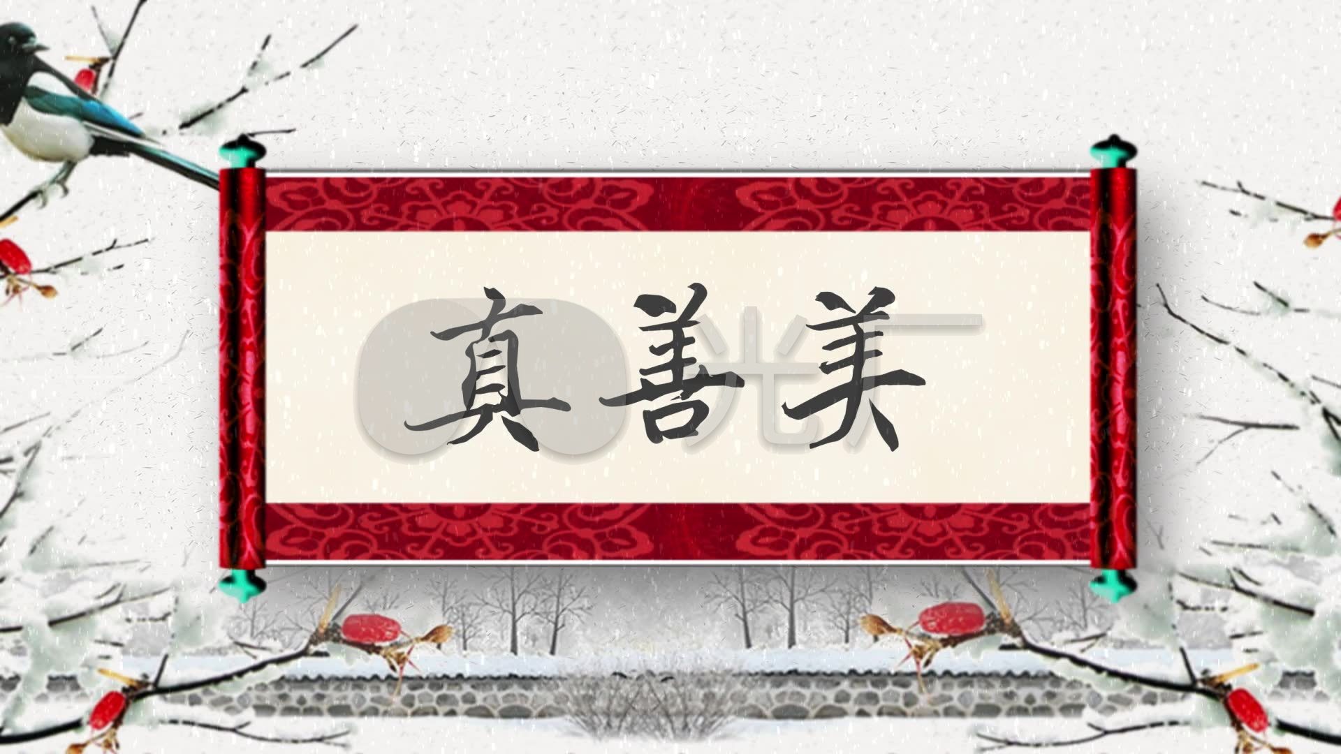 真善美视频素材