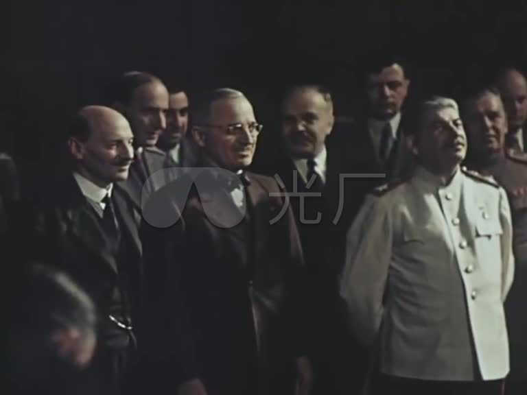 1945二战结束后柏林会议(波茨坦会议)