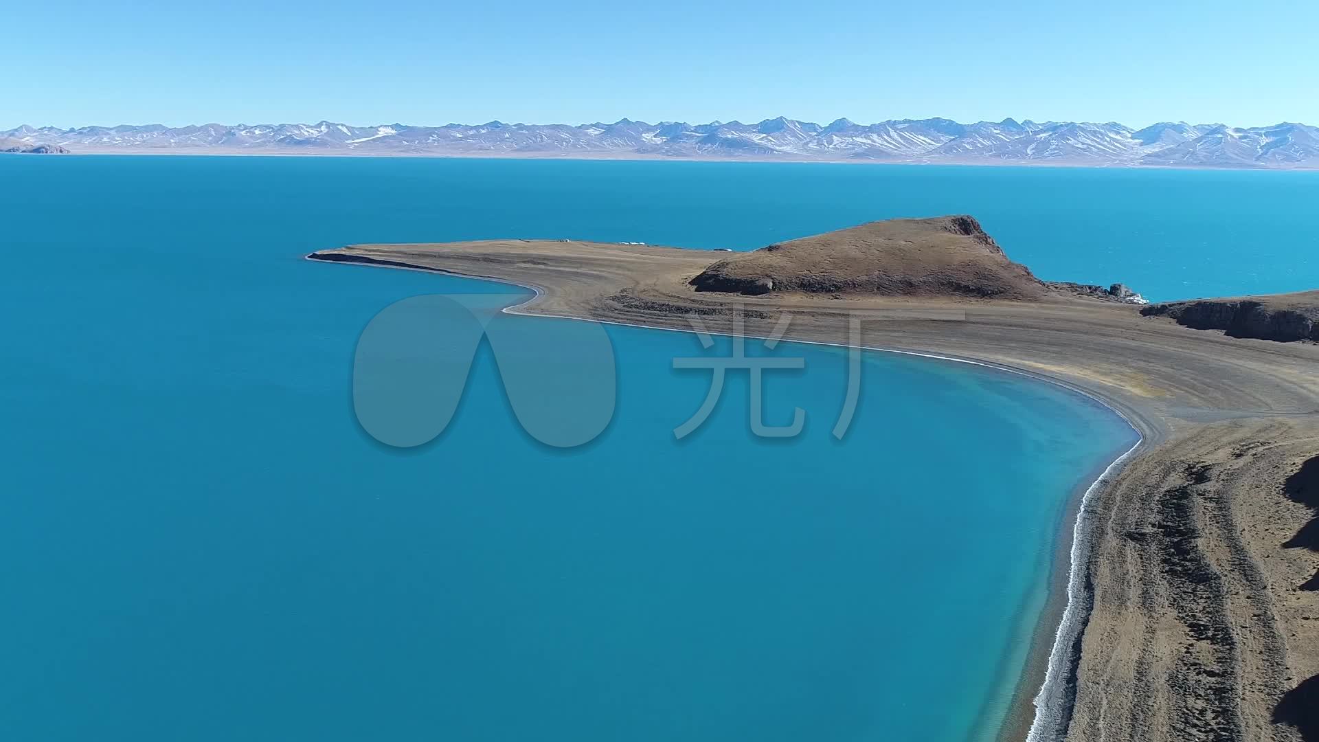 航拍西藏那曲恰规错纳木错北岸_1920x1080_高清视频
