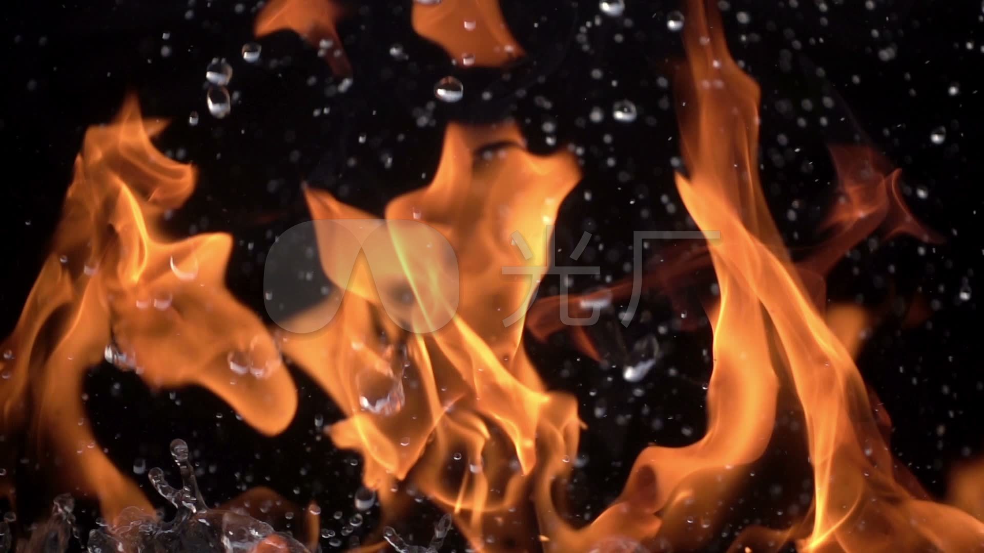 冰与火之歌冰火交汇冰与火碰撞_1920x1080_高清视频
