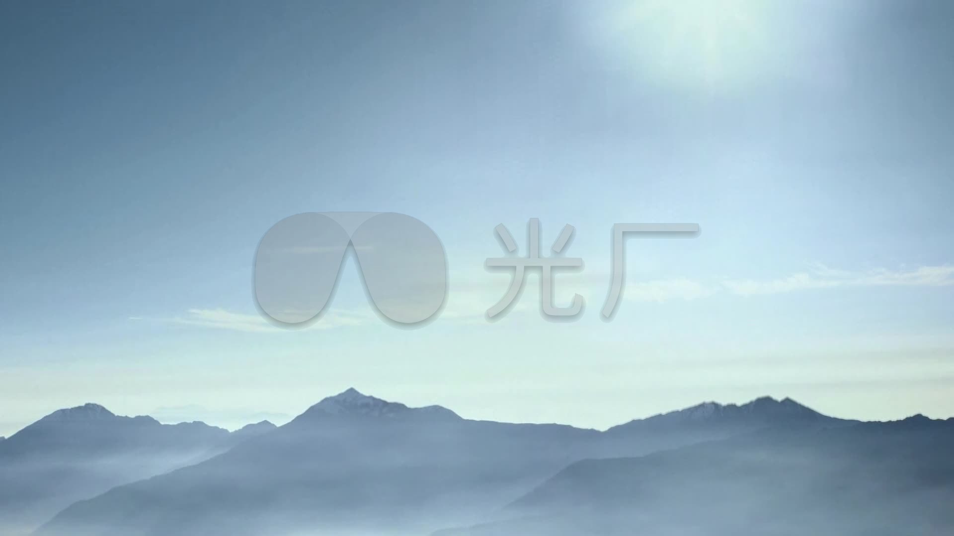 云雾意境大山/有意境的大山/朦胧的大山