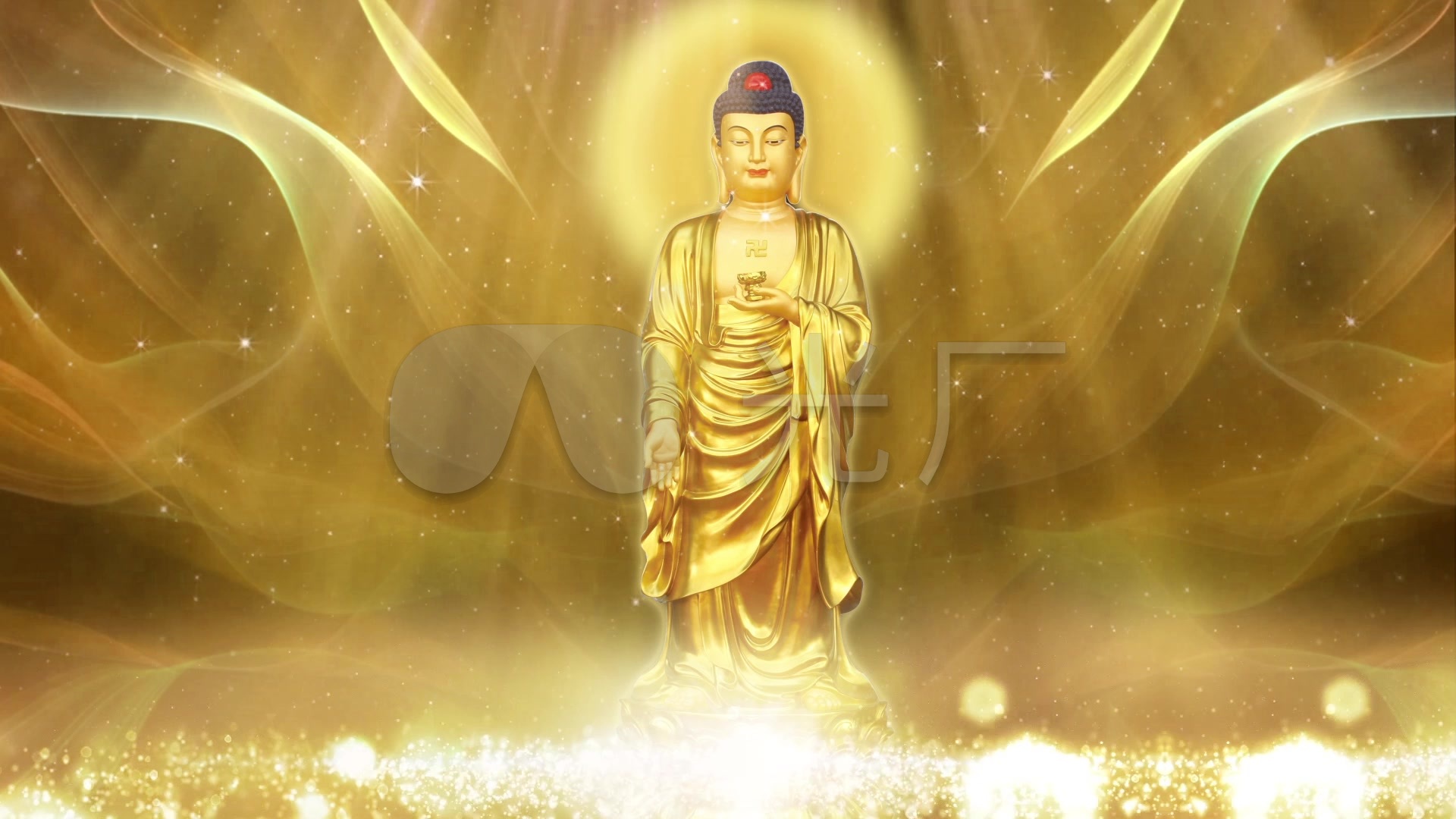 佛光普照led视频_1920x1080_高清视频素材下载(编号:)