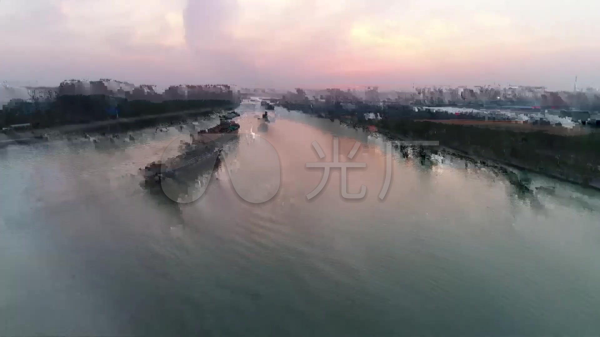 运河行船_1920x1080_高清视频素材下载(编号:3151254)_实拍视频_vj师