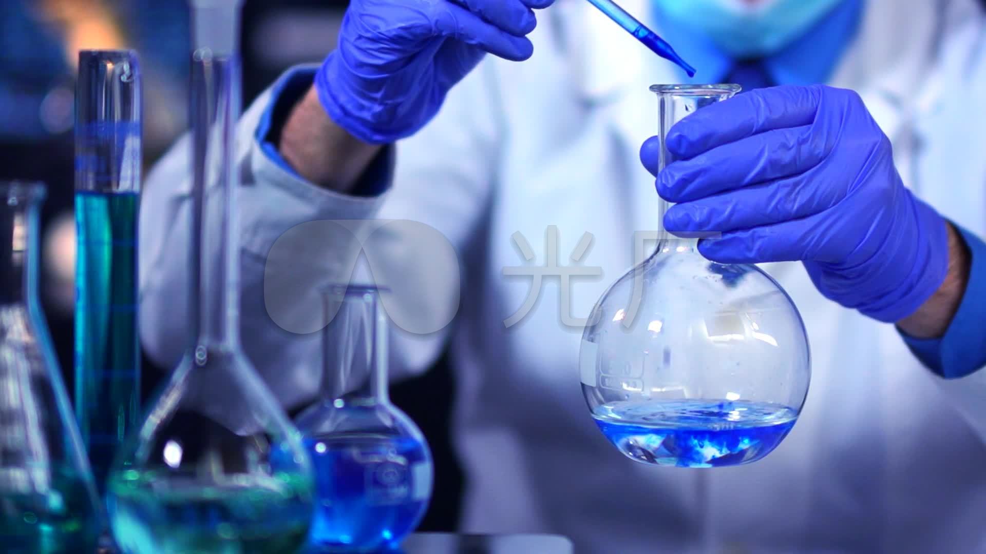 实验试管烧杯做实验物理实验_1920x1080_高清视频素材
