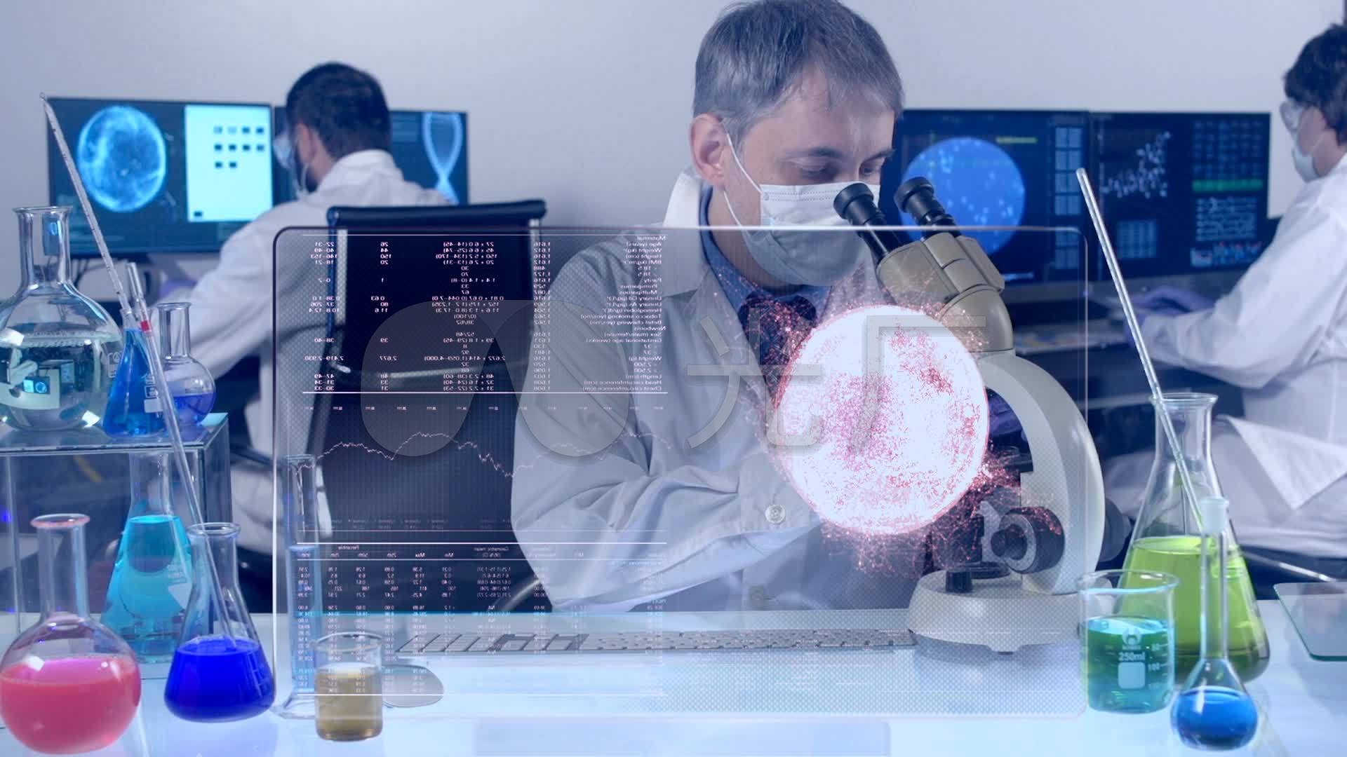 未来医学科技健康产业医学研究_1920x1080_高清视频