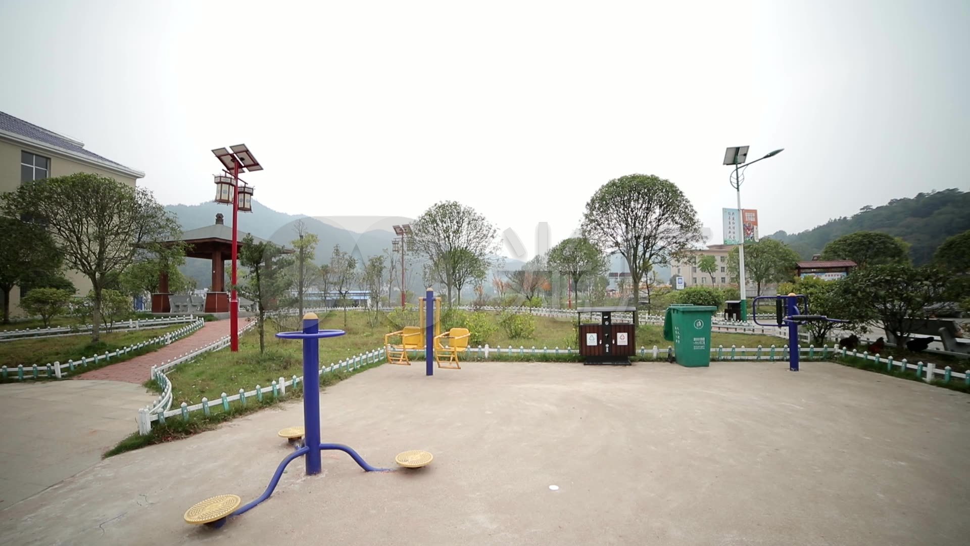 新工程亮化农村、路灯方法_1920X1080_高各种电窑操作太阳图片