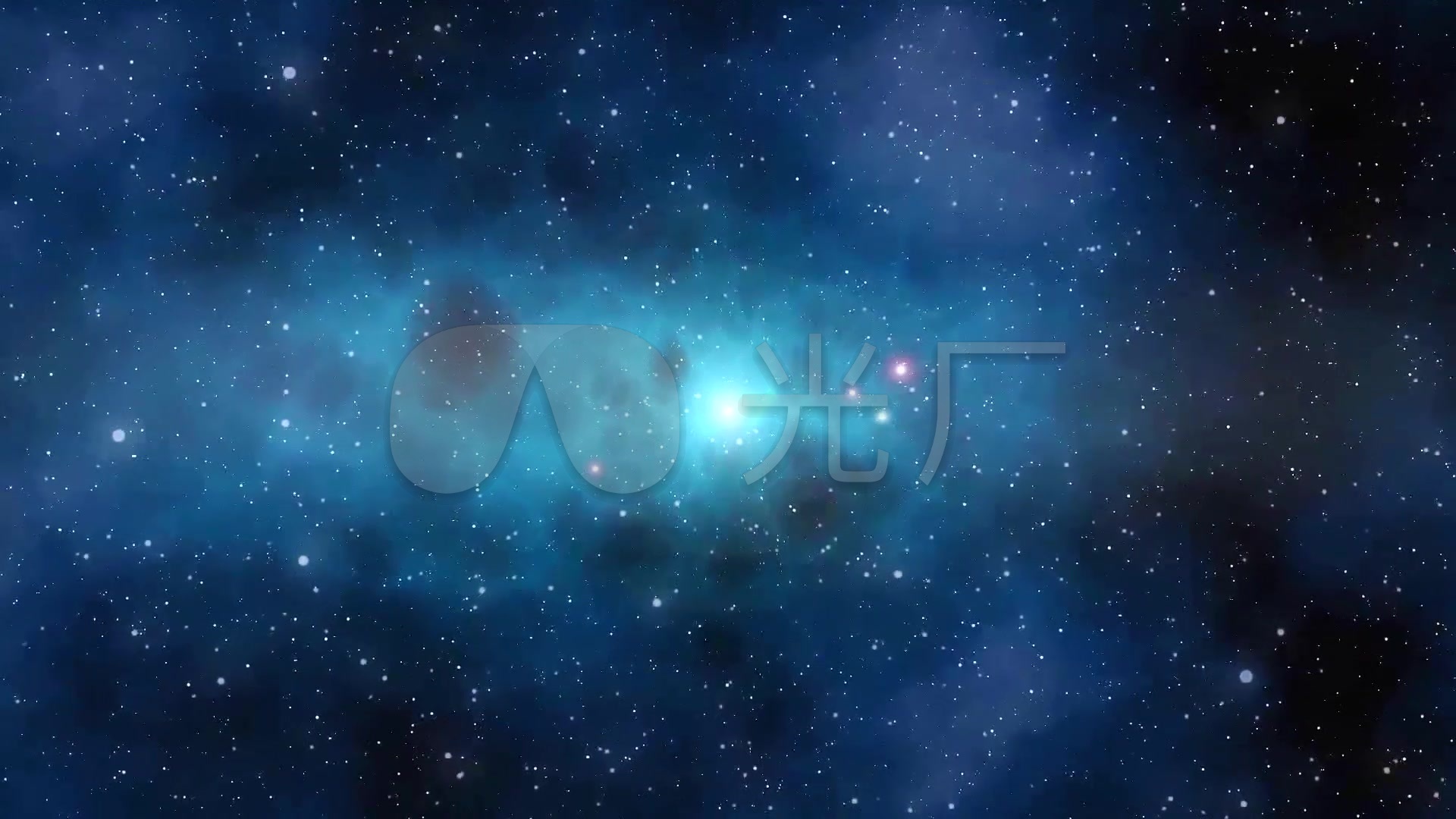 大气宇宙星空星球穿梭科幻片头背景