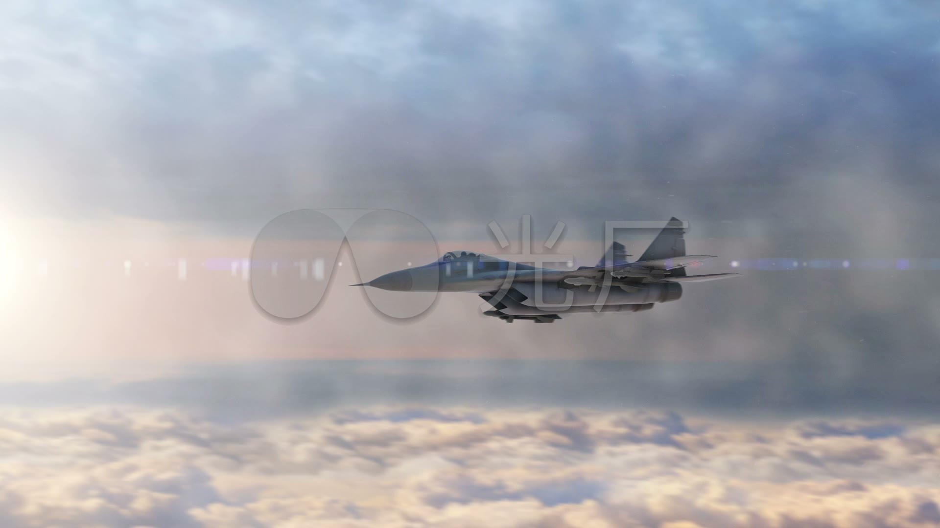 f15战斗机飞机执行任务_1920x1080_高清视频素材下载