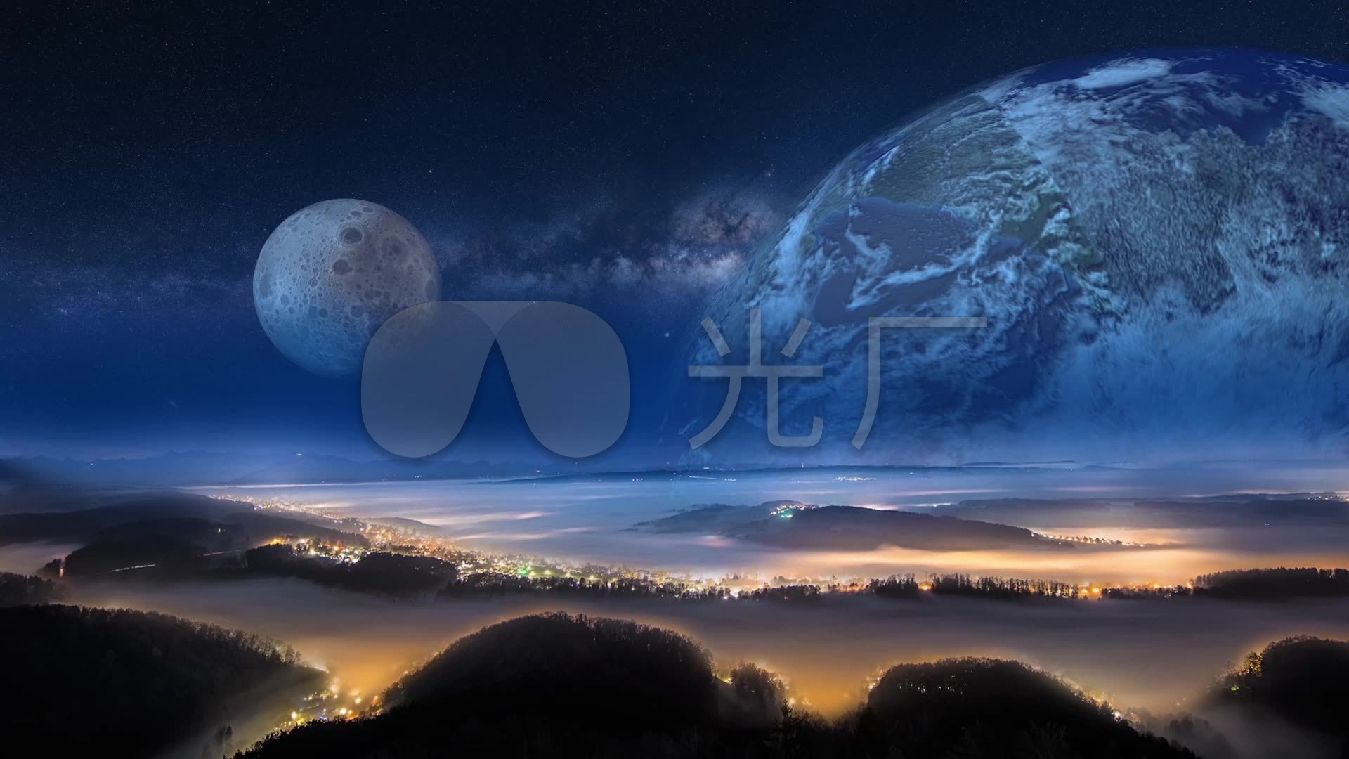 1920x1080壁纸科幻,1920*1080壁纸二次元 地球外星球星球科幻题材_1920x1080_高清视频素材下载