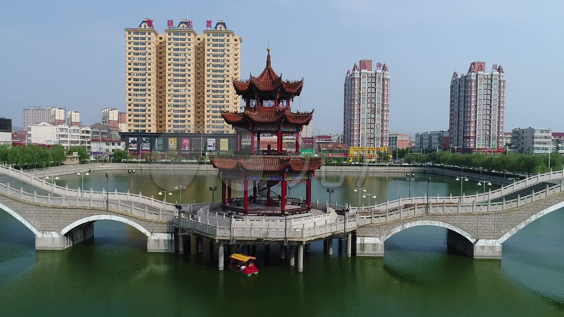 闻喜县西湖公园_1920x1080_高清视频素材下载(编号:)