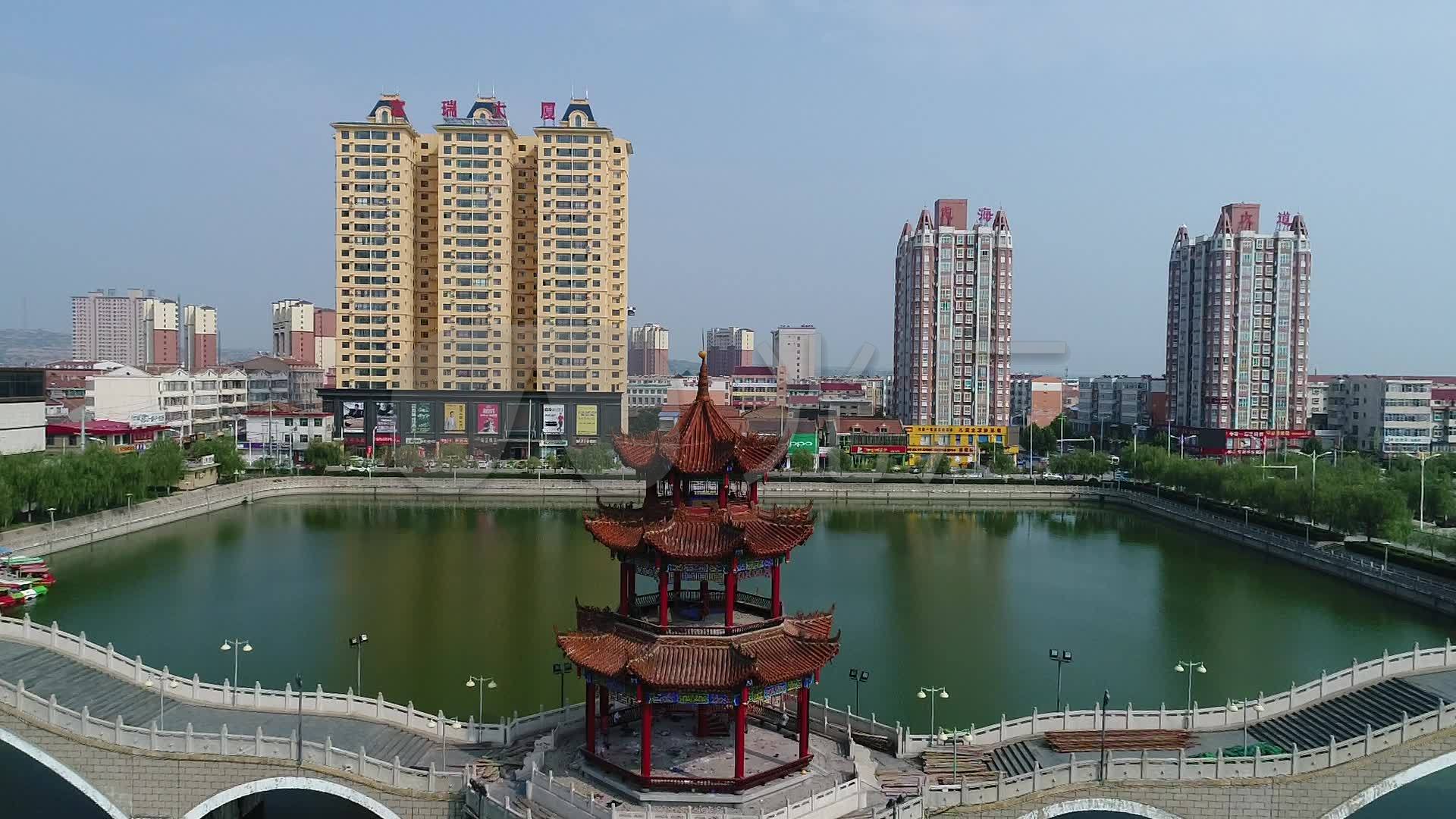 闻喜县西湖公园_1920x1080_高清视频素材下载(编号:)
