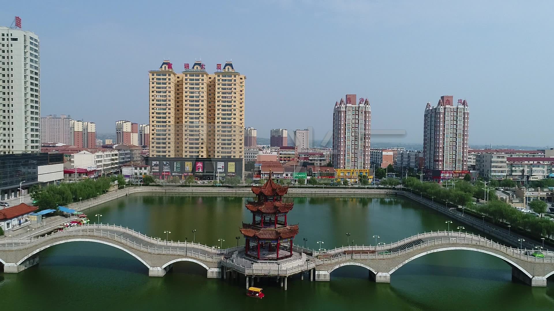 闻喜县西湖公园_1920x1080_高清视频素材下载(编号:)