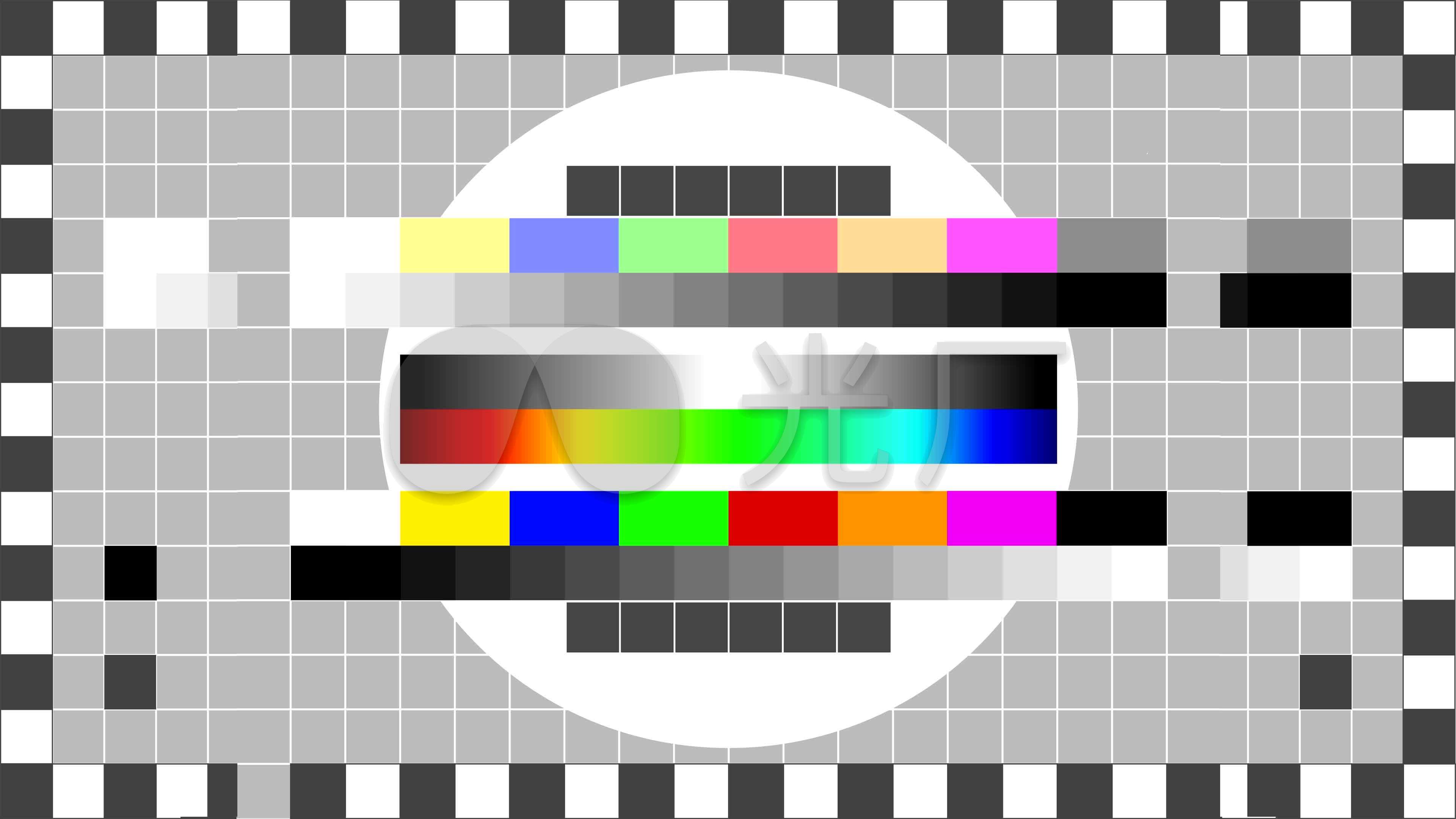 4k数字电视信号故障测试_3840x2160_高清视频素材下载