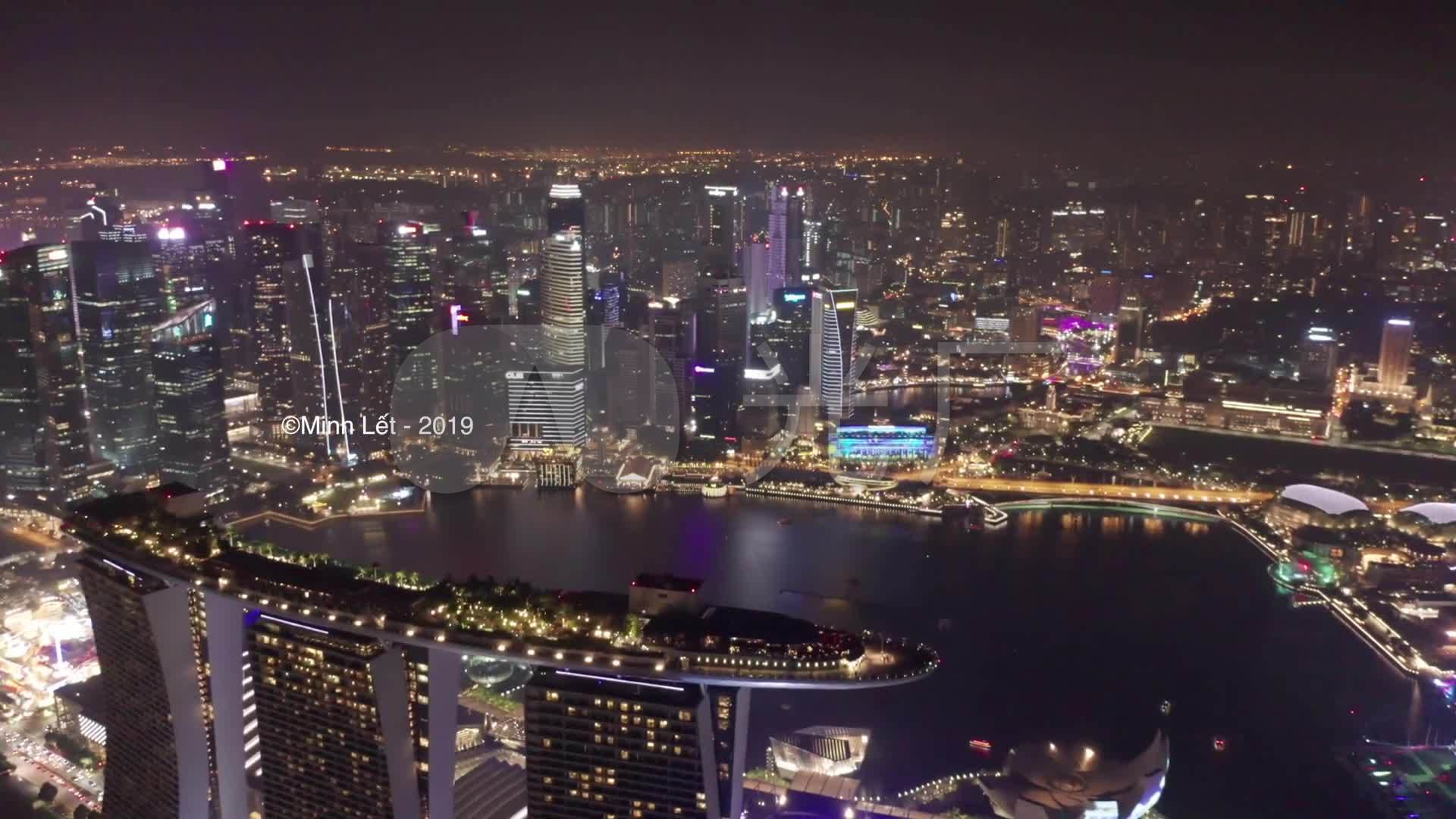 新加坡吉隆坡航拍_1920x1080_高清视频素材下载(编号