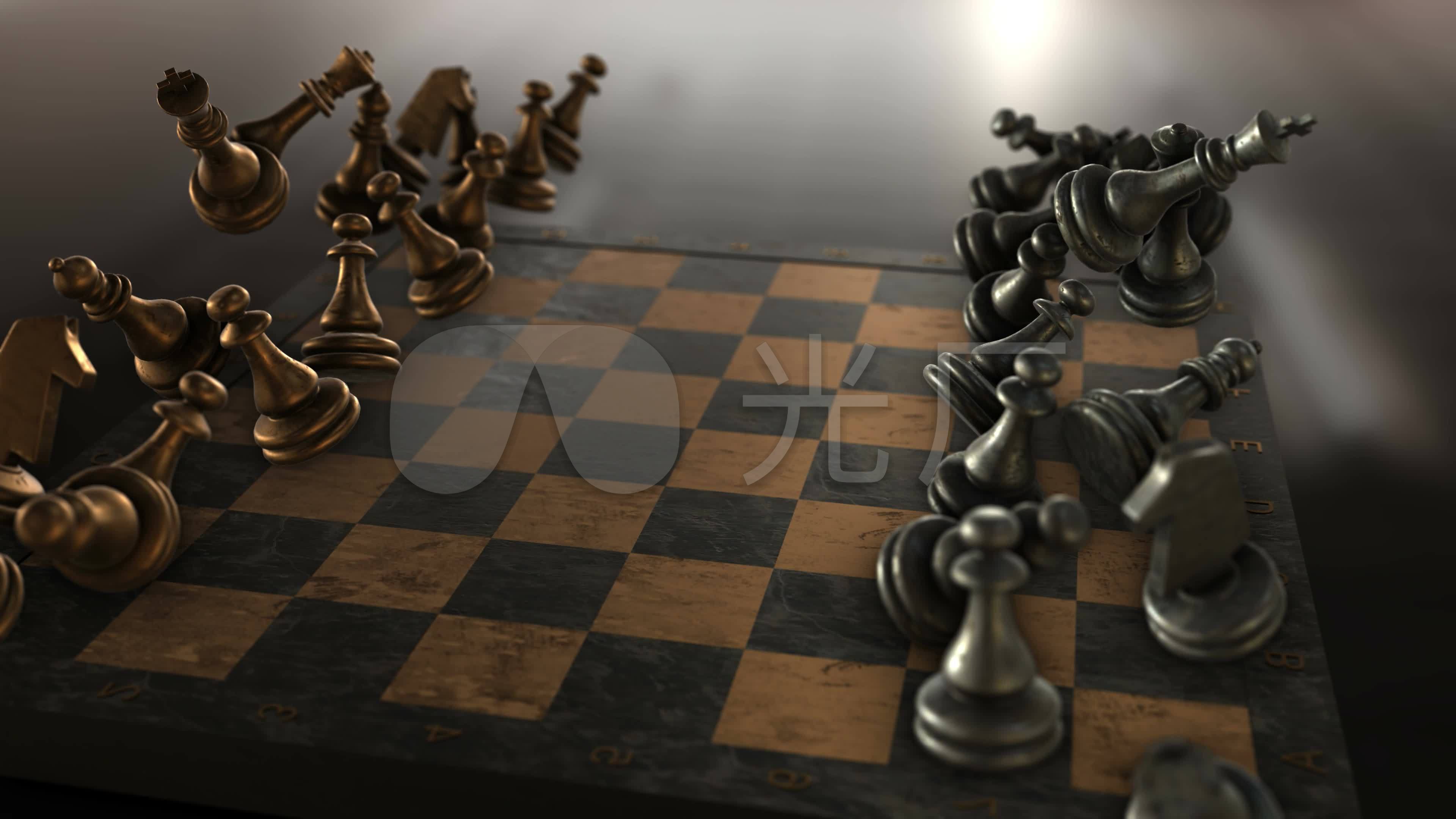 国际象棋4k_3840x2160_高清视频素材下载(编号:)_影视