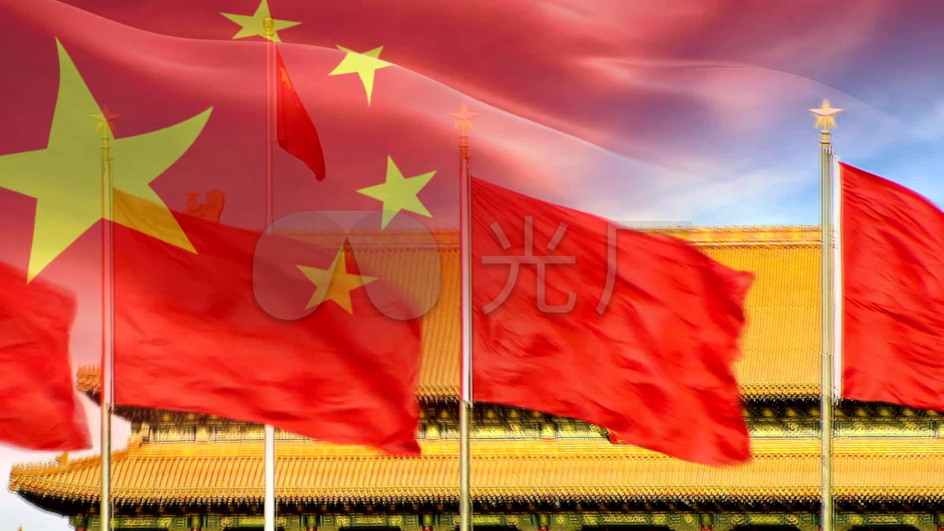 我的中国心led背景vj视频素材_1920x1080_高清视频(:)