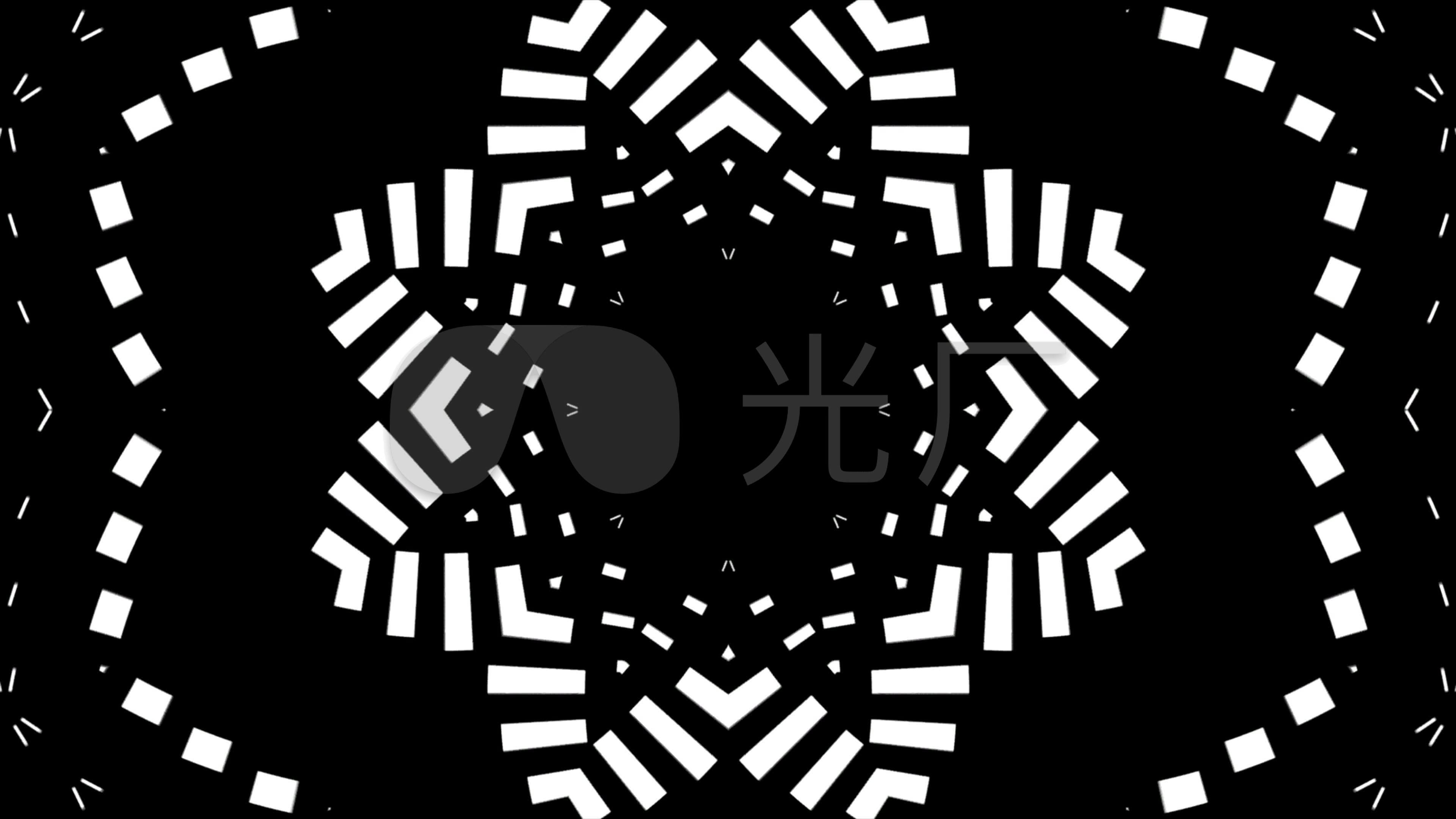 4k线条律动黑白节奏线条律动_3840x2160_高清视频素材下载(编号