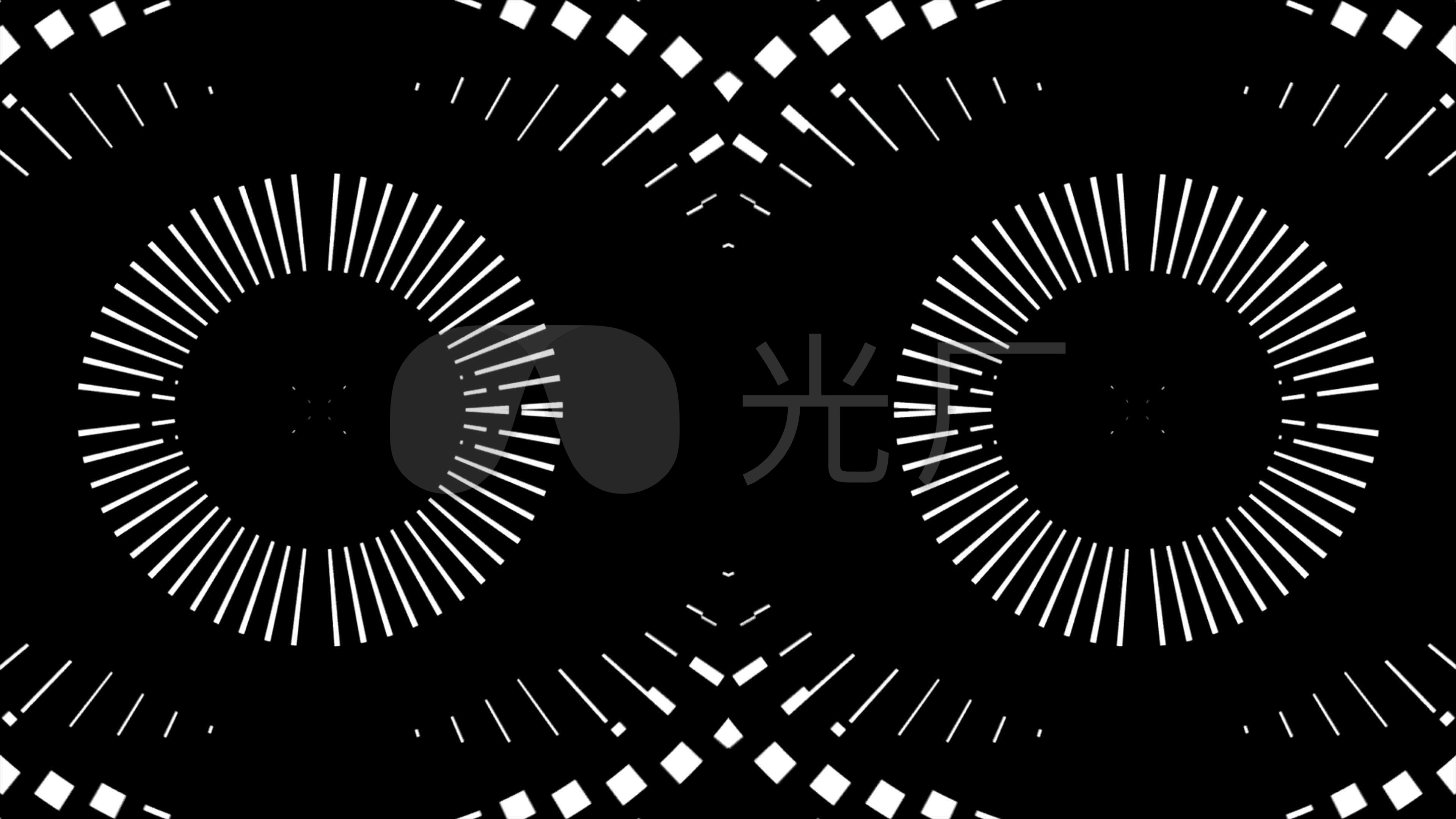 4k线条律动黑白节奏线条律动_3840x2160_高清视频素材下载(编号